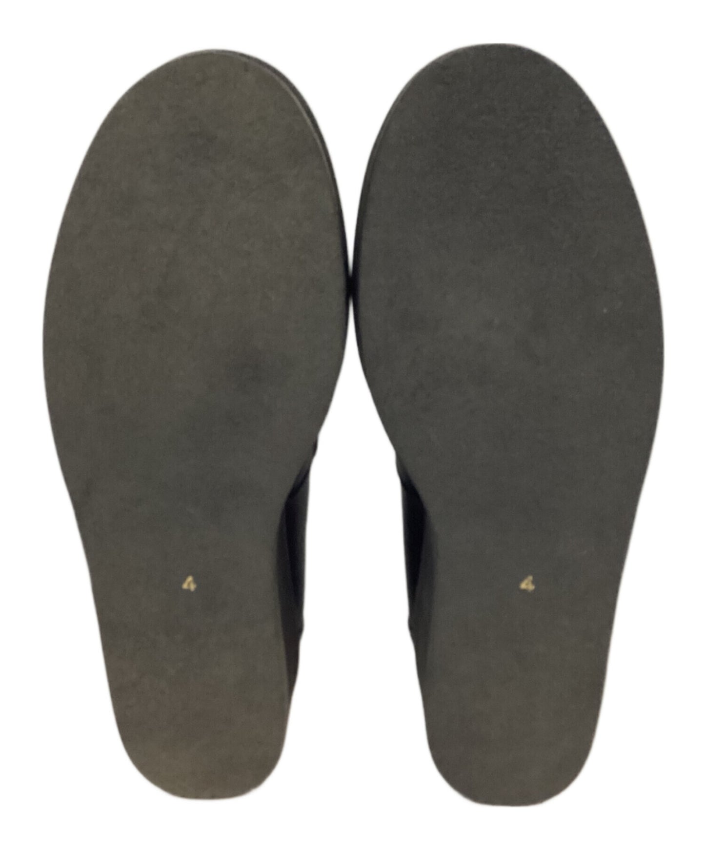 [Pre-owned] Y's Leather platform slip-on shoes