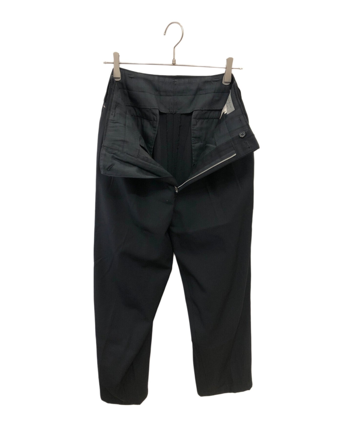 [Pre-owned] Yohji Yamamoto pour homme 90's OLD WOOL TACK WIDE PANTS HI-P48-161
