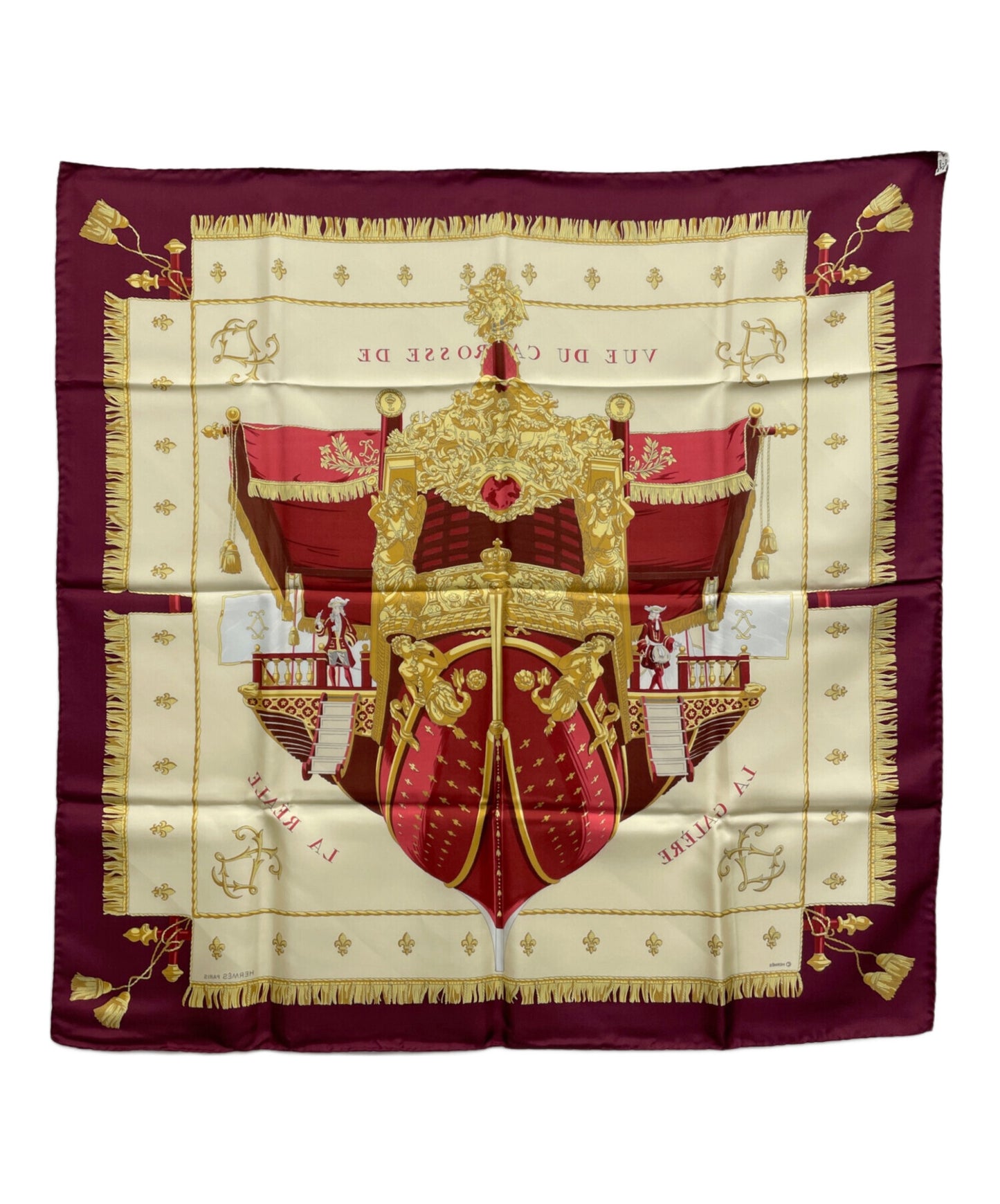 [Pre-owned] HERMES silk scarf