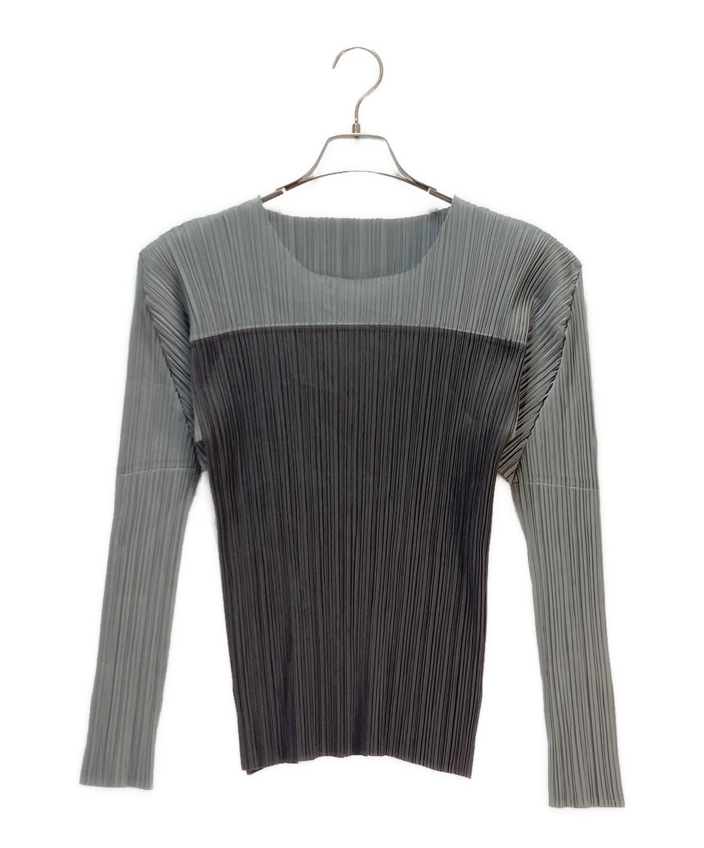 [Pre-owned] PLEATS PLEASE Bicolor pleated cut and sewn PP87-JK404