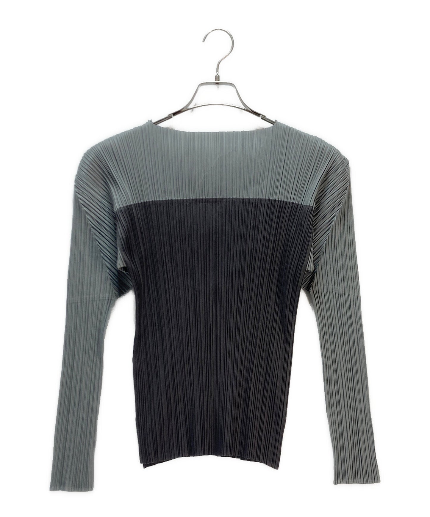 [Pre-owned] PLEATS PLEASE Bicolor pleated cut and sewn PP87-JK404