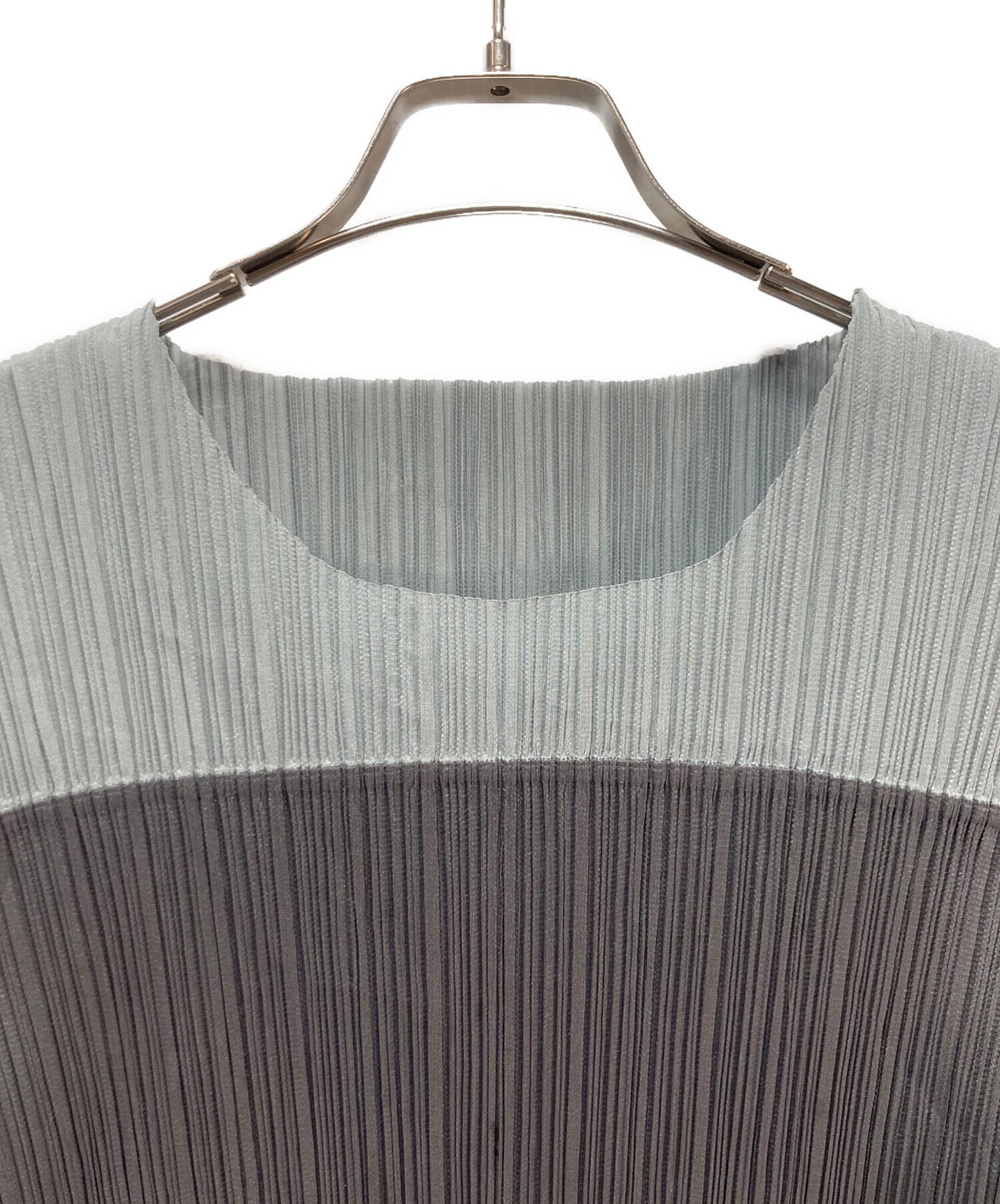 [Pre-owned] PLEATS PLEASE Bicolor pleated cut and sewn PP87-JK404
