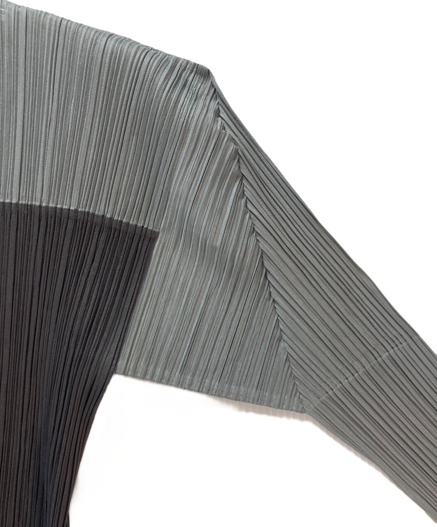[Pre-owned] PLEATS PLEASE Bicolor pleated cut and sewn PP87-JK404