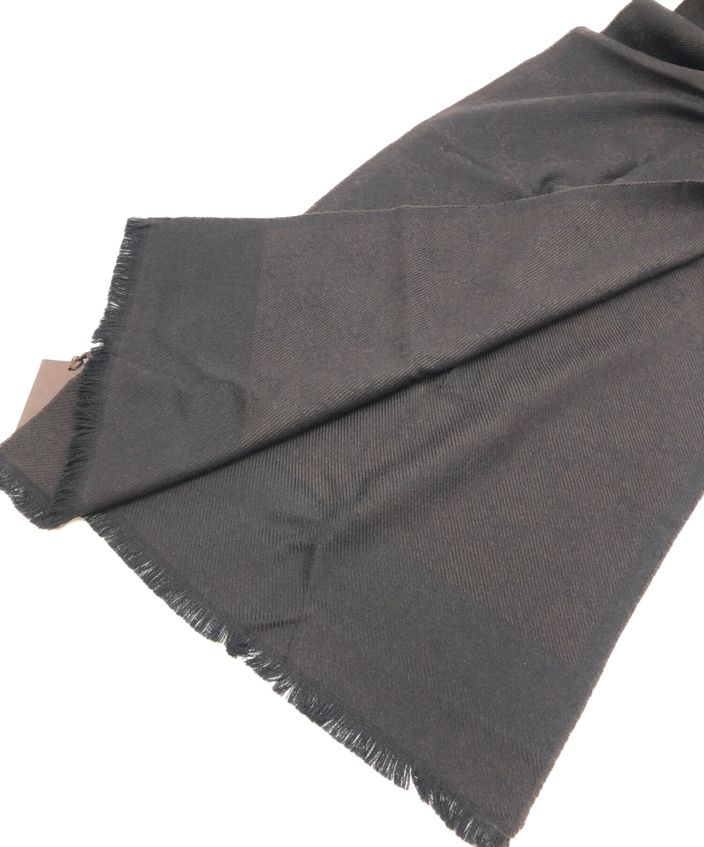 [Pre-owned] GUCCI Scarf GG pattern 100% wool with tags