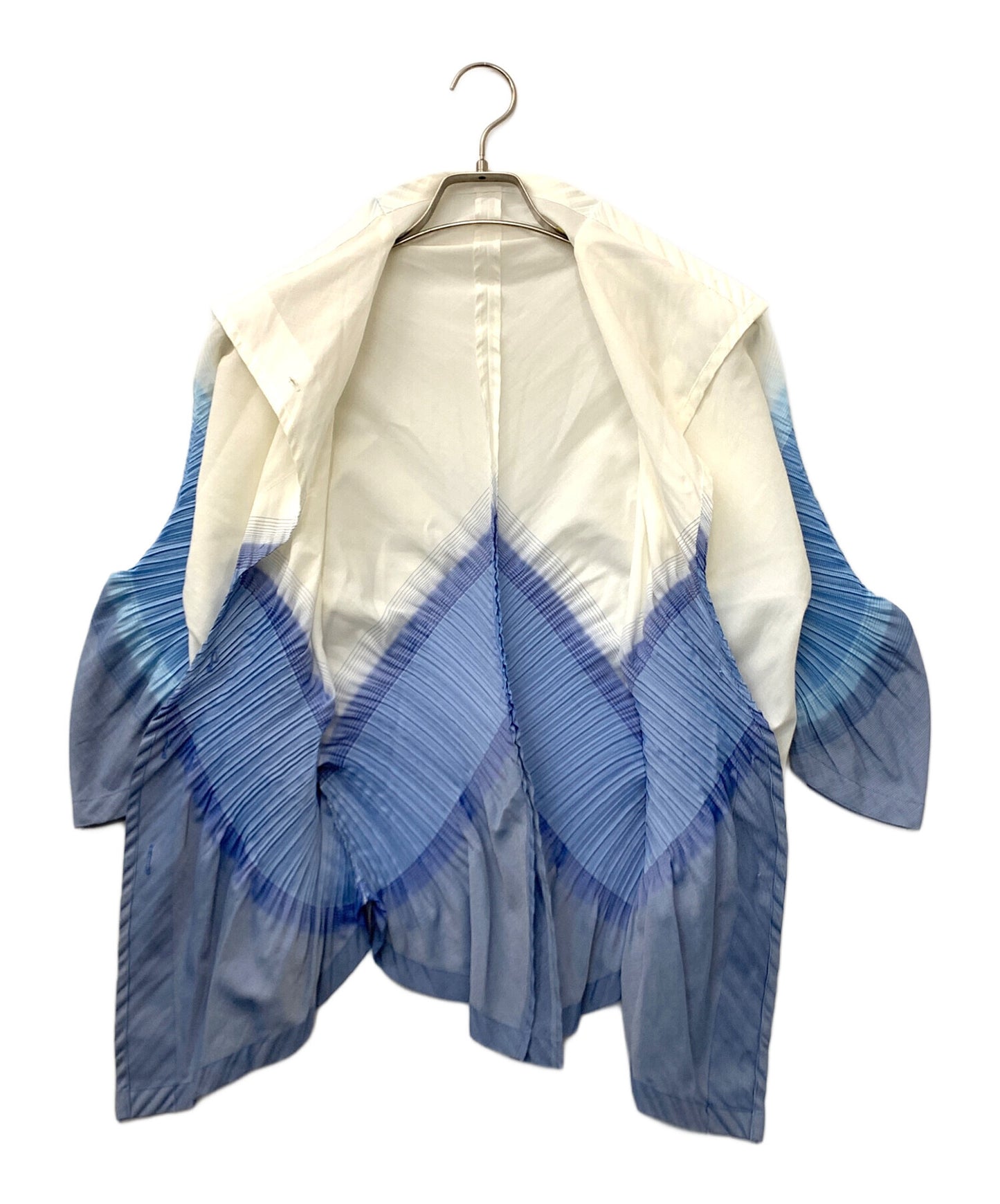 [Pre-owned] ISSEY MIYAKE FETE deformed-pleated shirt IF82FD224