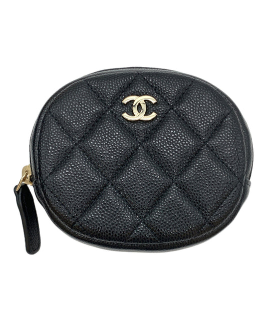 [Pre-owned] CHANEL Matelassé Coin Case AP0217.