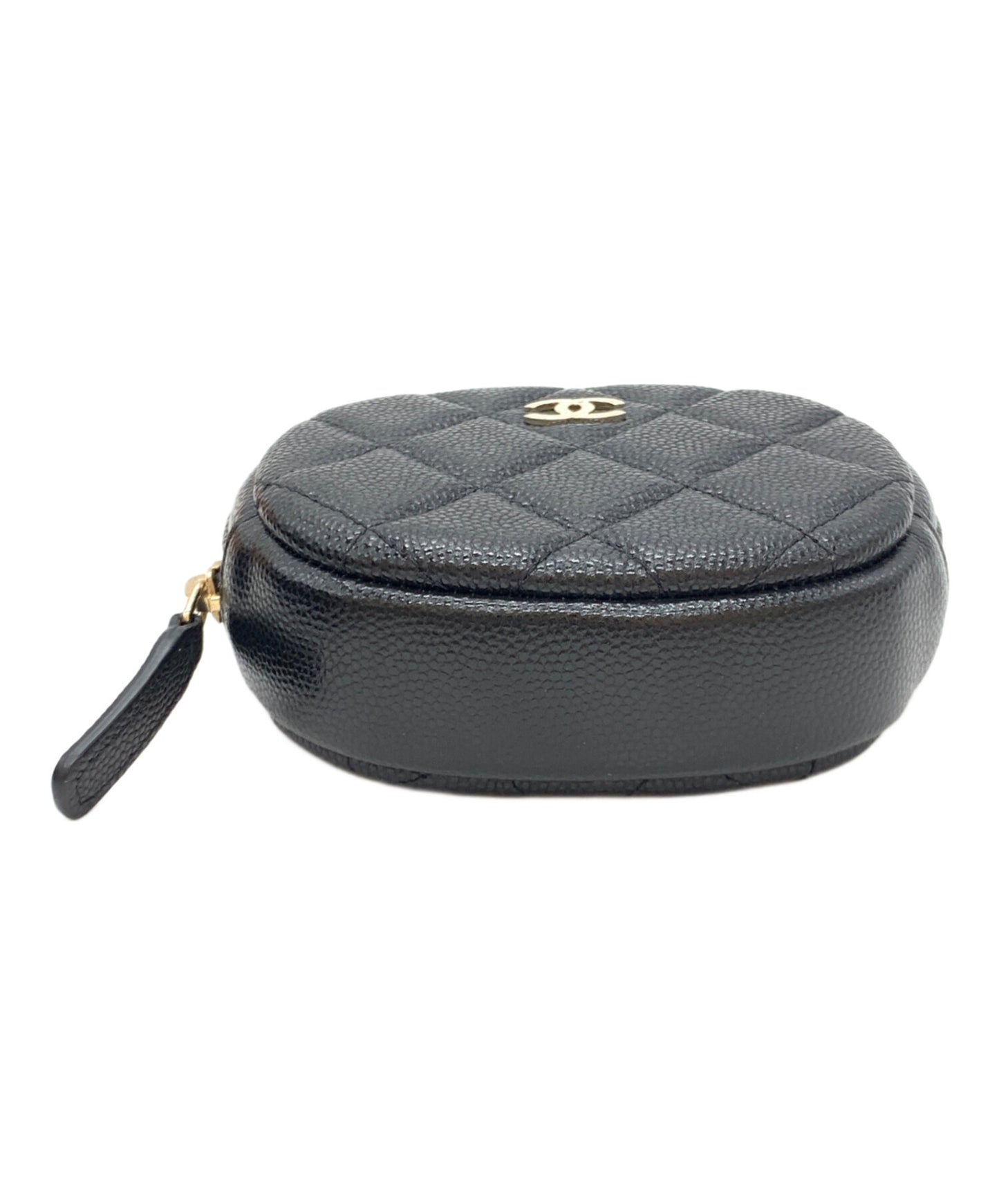 [Pre-owned] CHANEL Matelassé Coin Case AP0217.