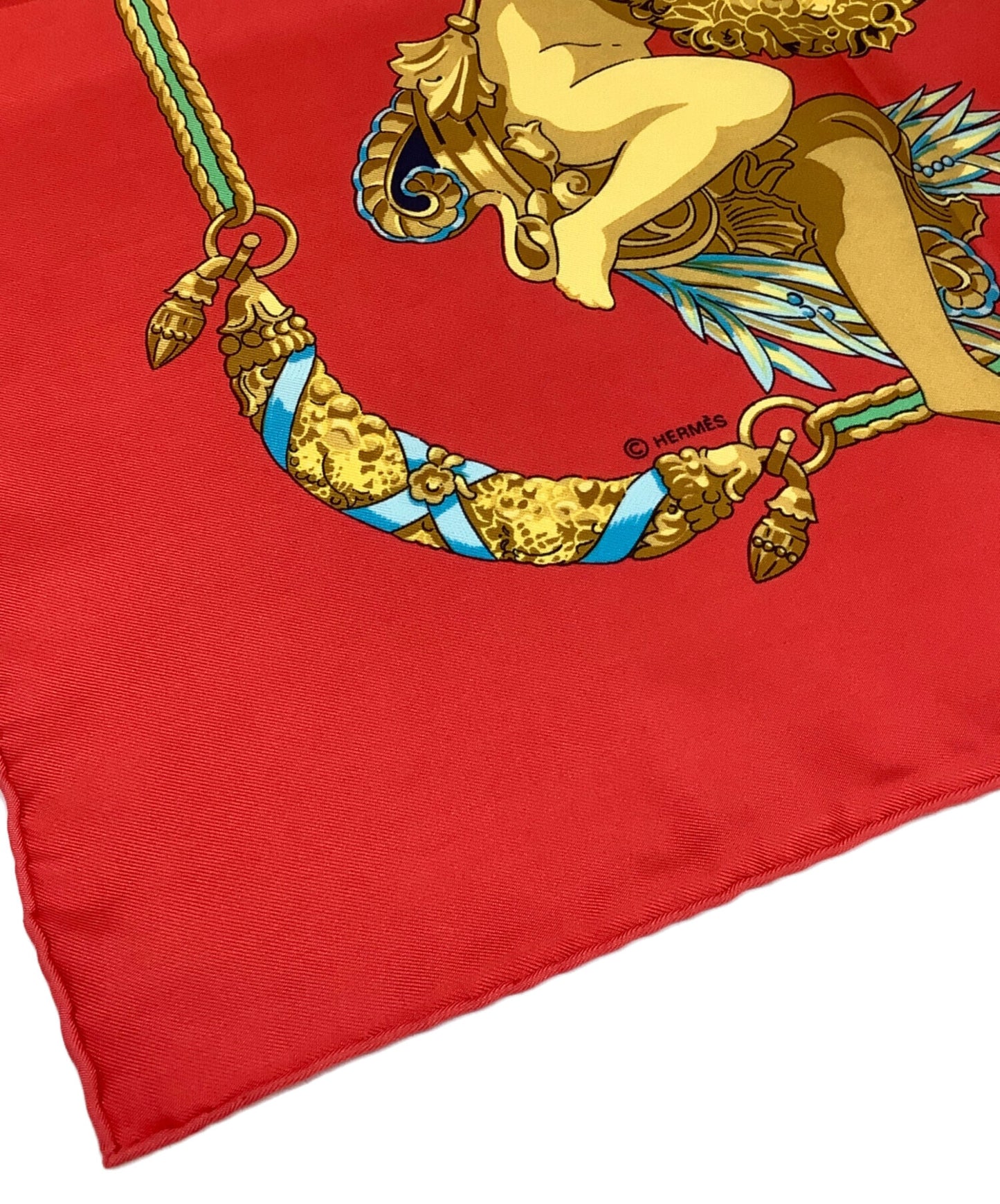 [Pre-owned] HERMES Silk scarf Charles Garnier tribute