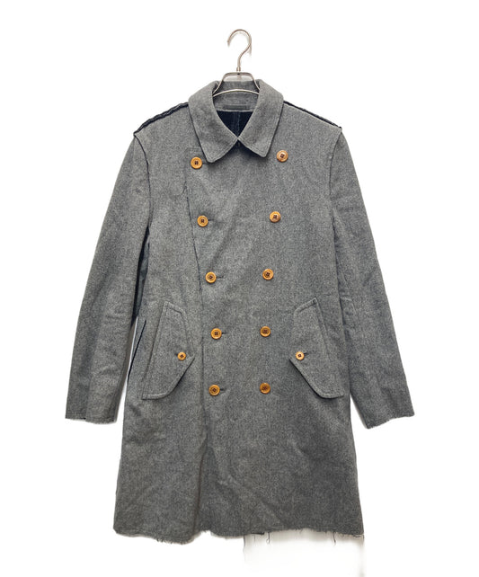 [Pre-owned] COMME des GARCONS Cut-off wool coat PG-C009