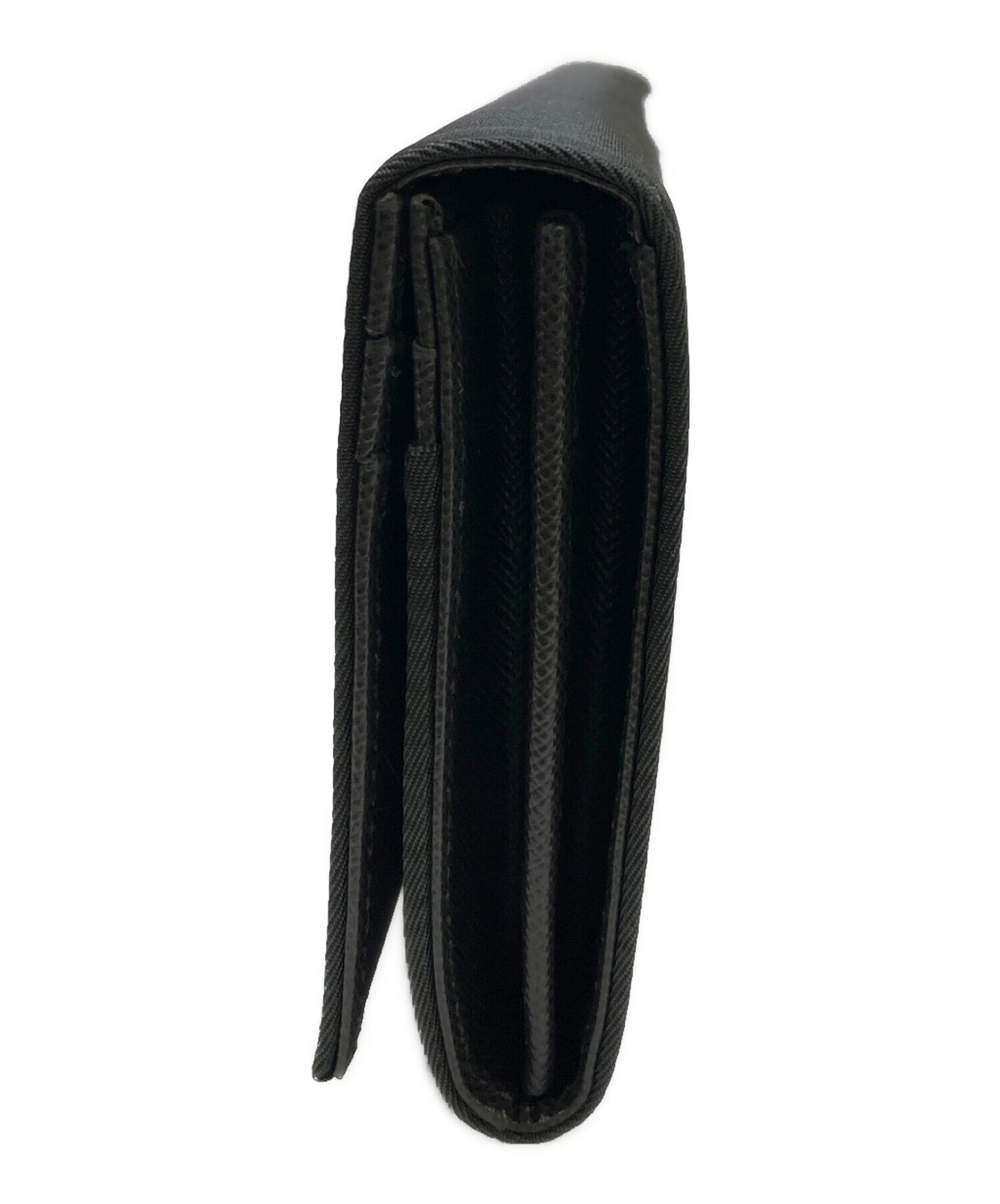 [Pre-owned] PRADA Twin hook nylon wallet M201