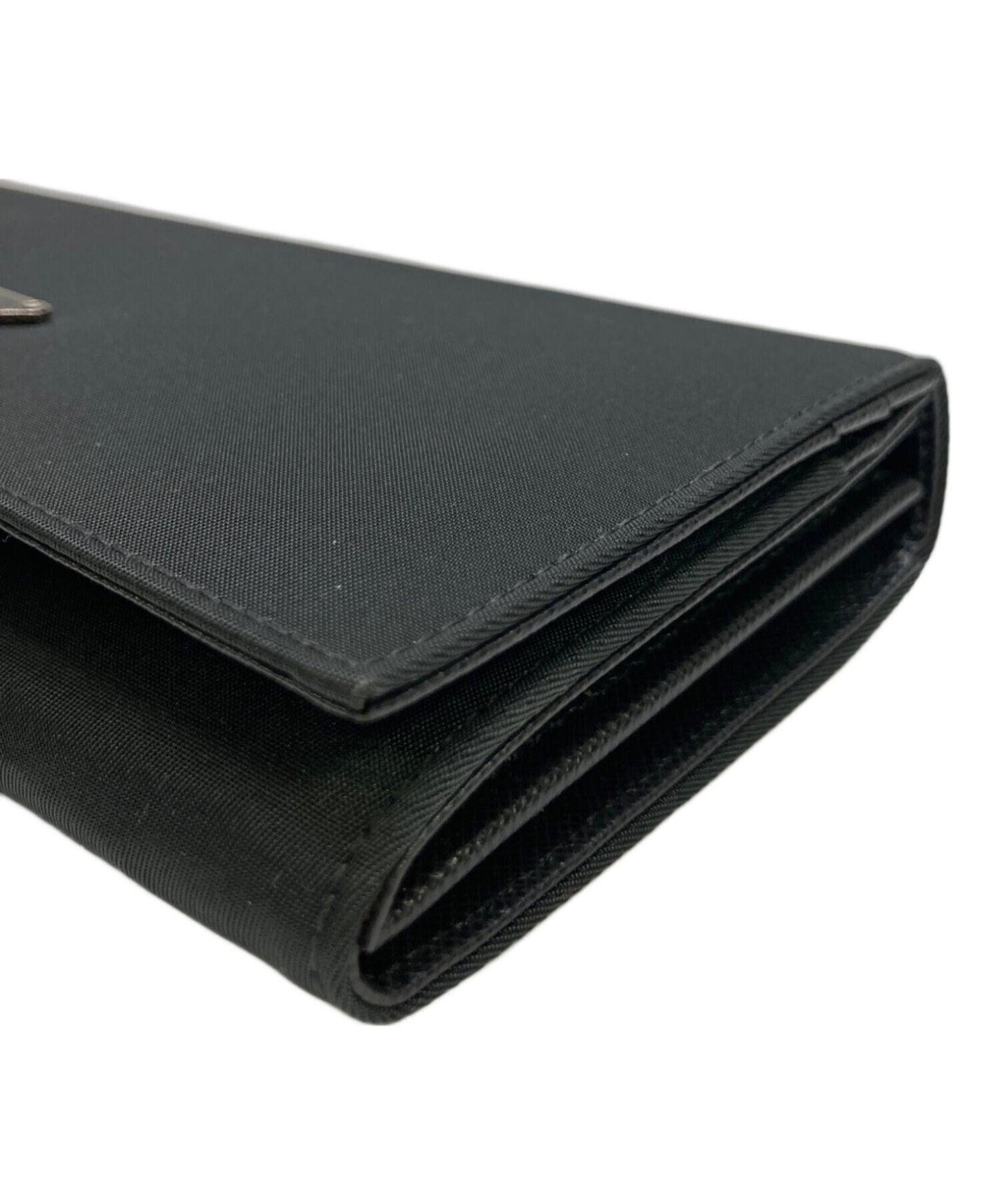 [Pre-owned] PRADA Twin hook nylon wallet M201