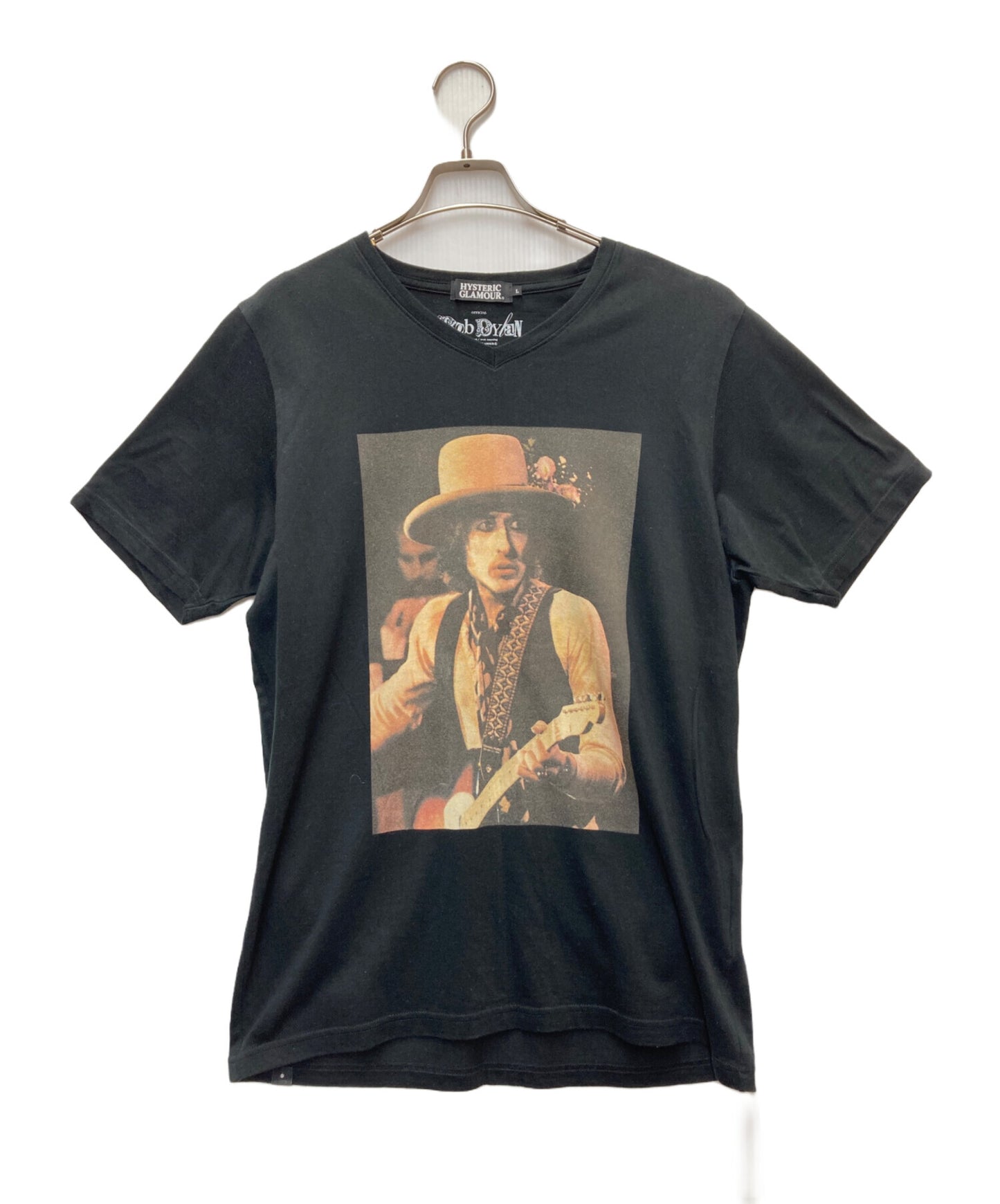 [Pre-owned] Hysteric Glamour BobDylan printed T-shirt 0202CT05