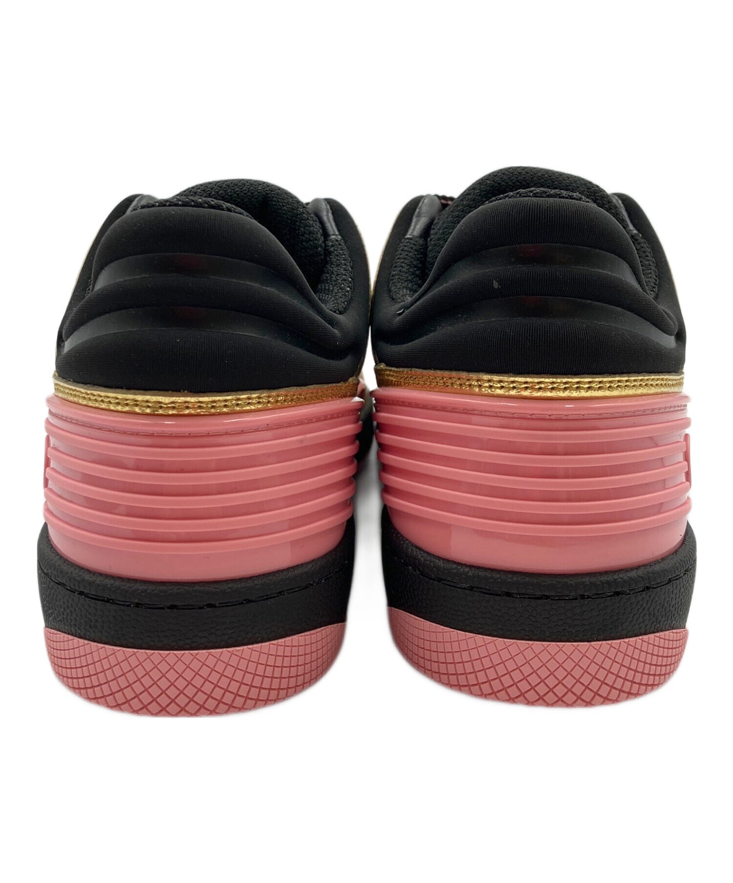 [Pre-owned] GUCCI BASKET LOW Leather Low Cut Sneakers 725905