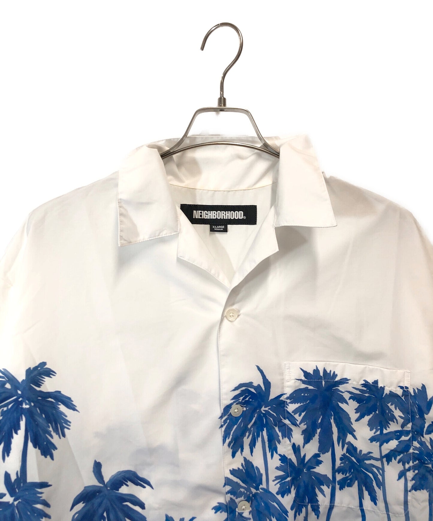 [Pre-owned] NEIGHBORHOOD palm tree hawaiian shirt 241TSNH-SHM07