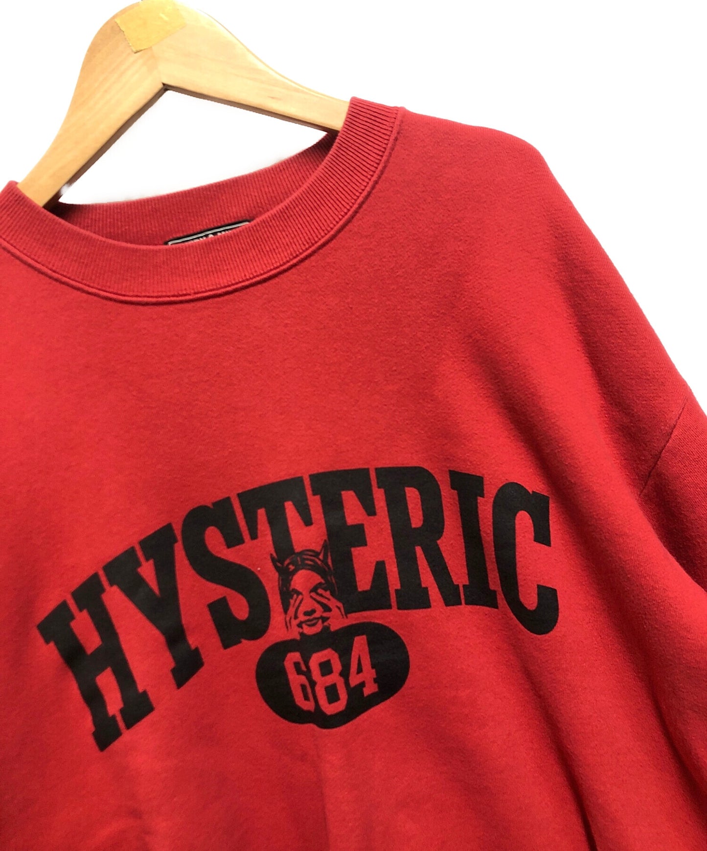 [Pre-owned] Hysteric Glamour EVIL COLLEGE sweatshirt 02241CS02