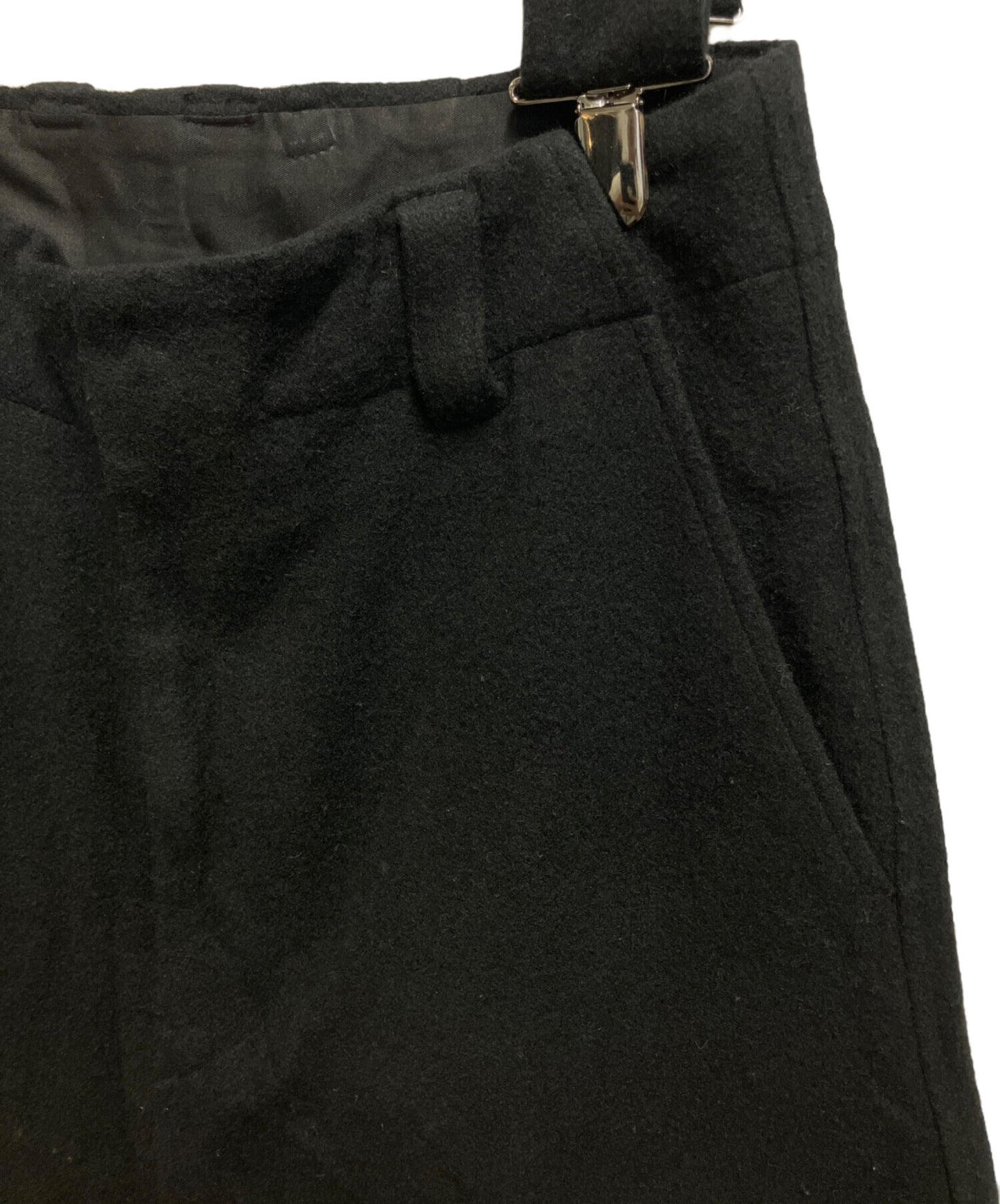 [Pre-owned] GROUND Y Wide pants with suspenders GE-P01-101
