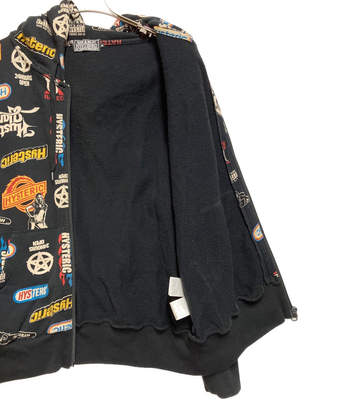 [Pre-owned] Hysteric Glamour zip hoodie 02223CF01