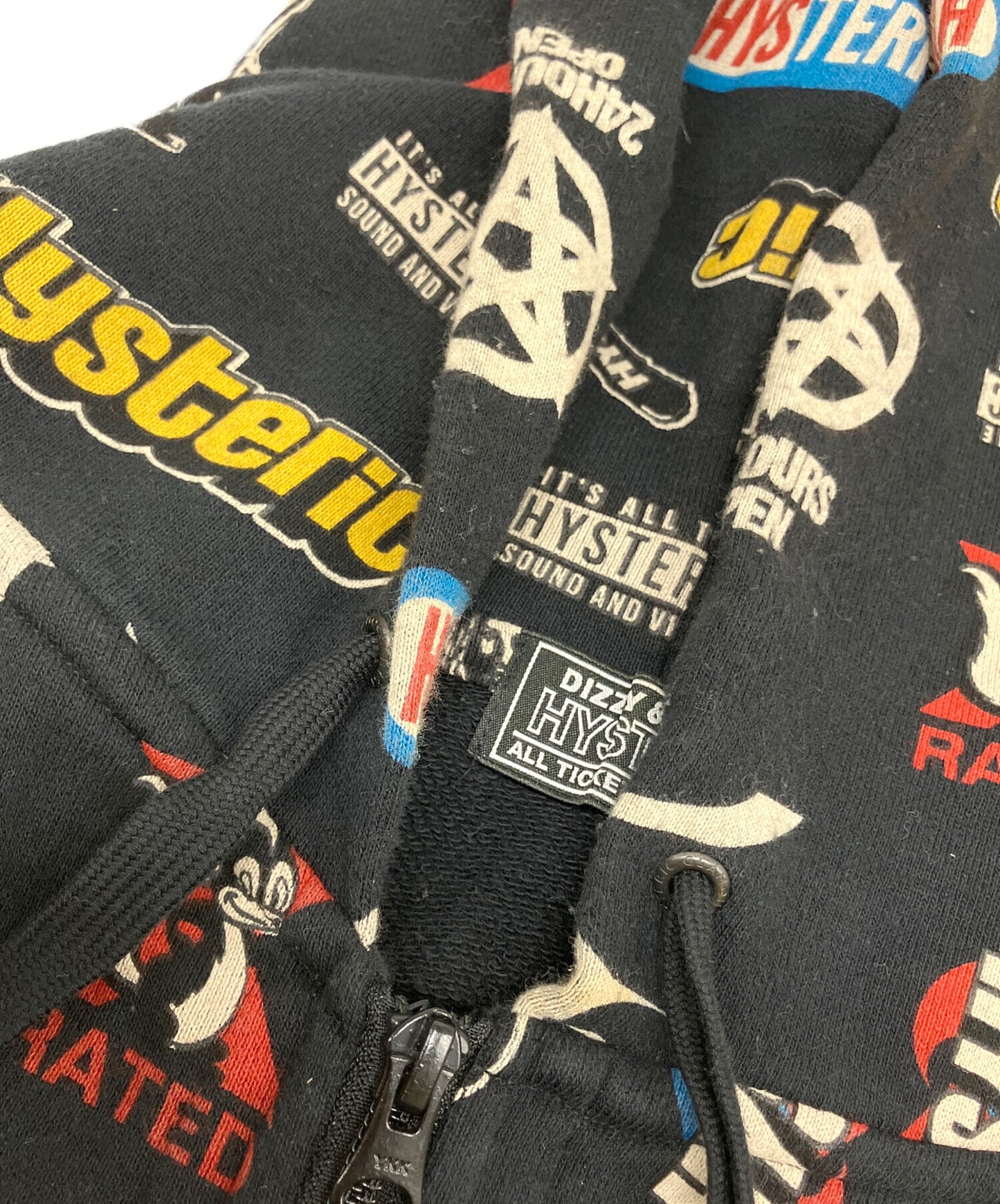 [Pre-owned] Hysteric Glamour zip hoodie 02223CF01