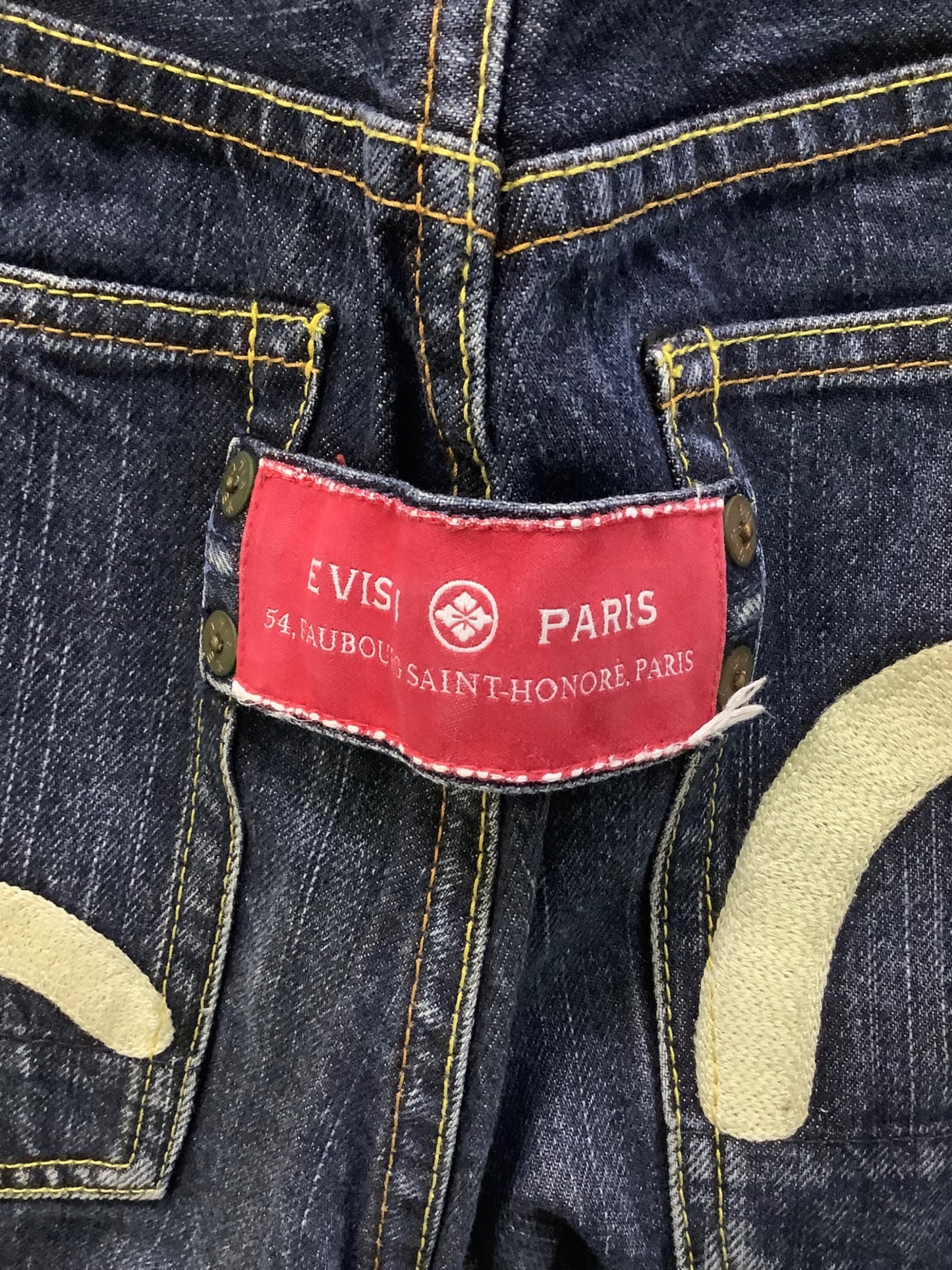 [Pre-owned] EVISU denim pants 0080