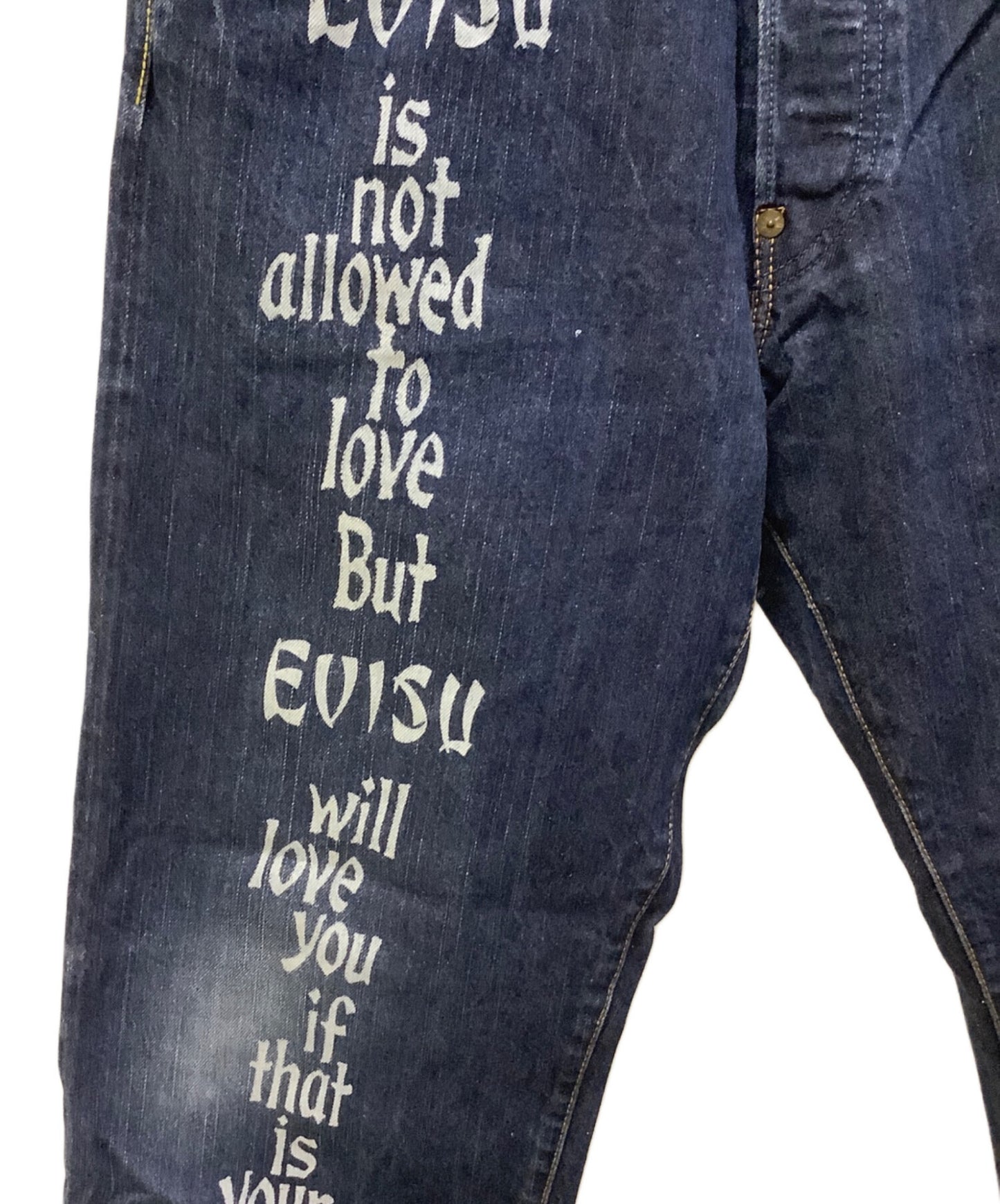 [Pre-owned] EVISU denim pants 0080