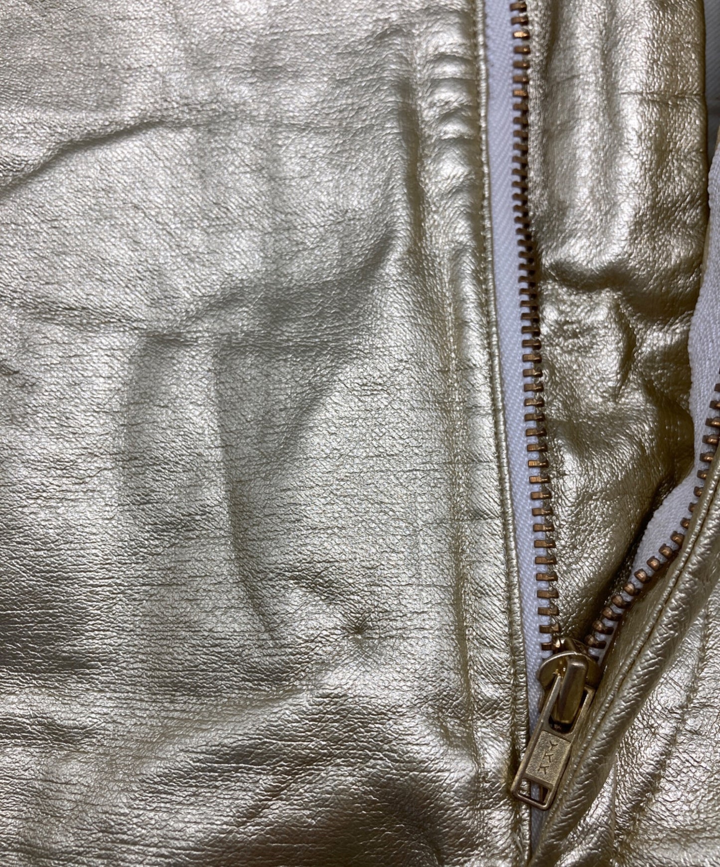 [Pre-owned] COMME des GARCONS Faux leather cropped pants GH-P072