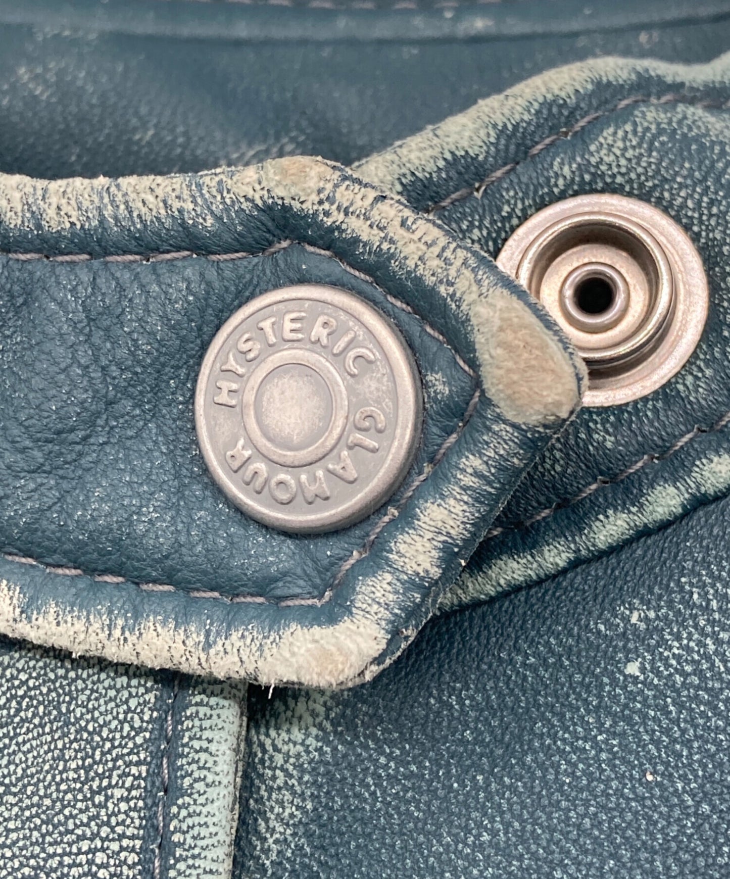 [Pre-owned] Hysteric Glamour leather jacket 0104LB02
