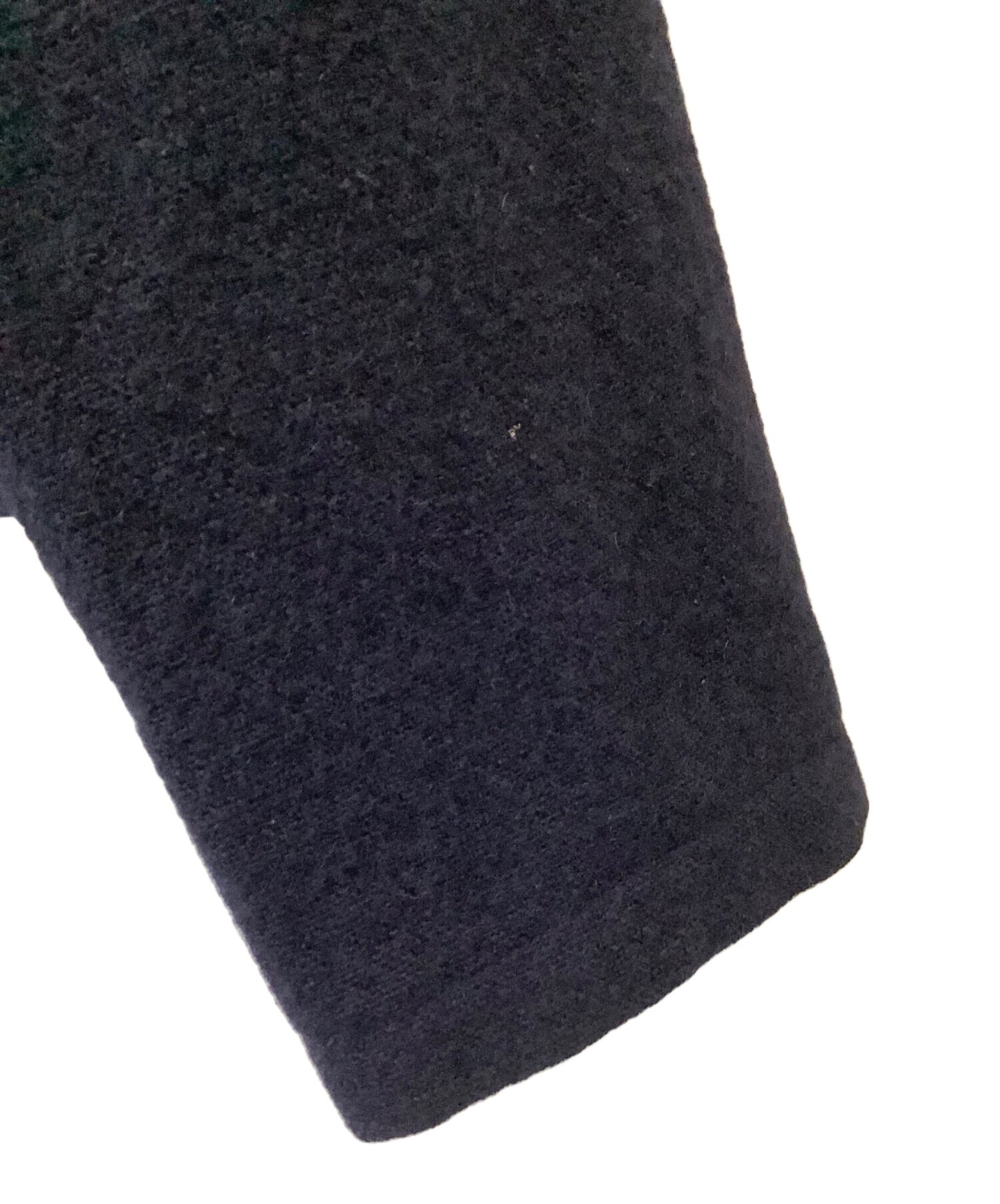[Pre-owned] COMME des GARCONS COMME des GARCONS Shrunken Flower Collarless Wool Jacket W5J017