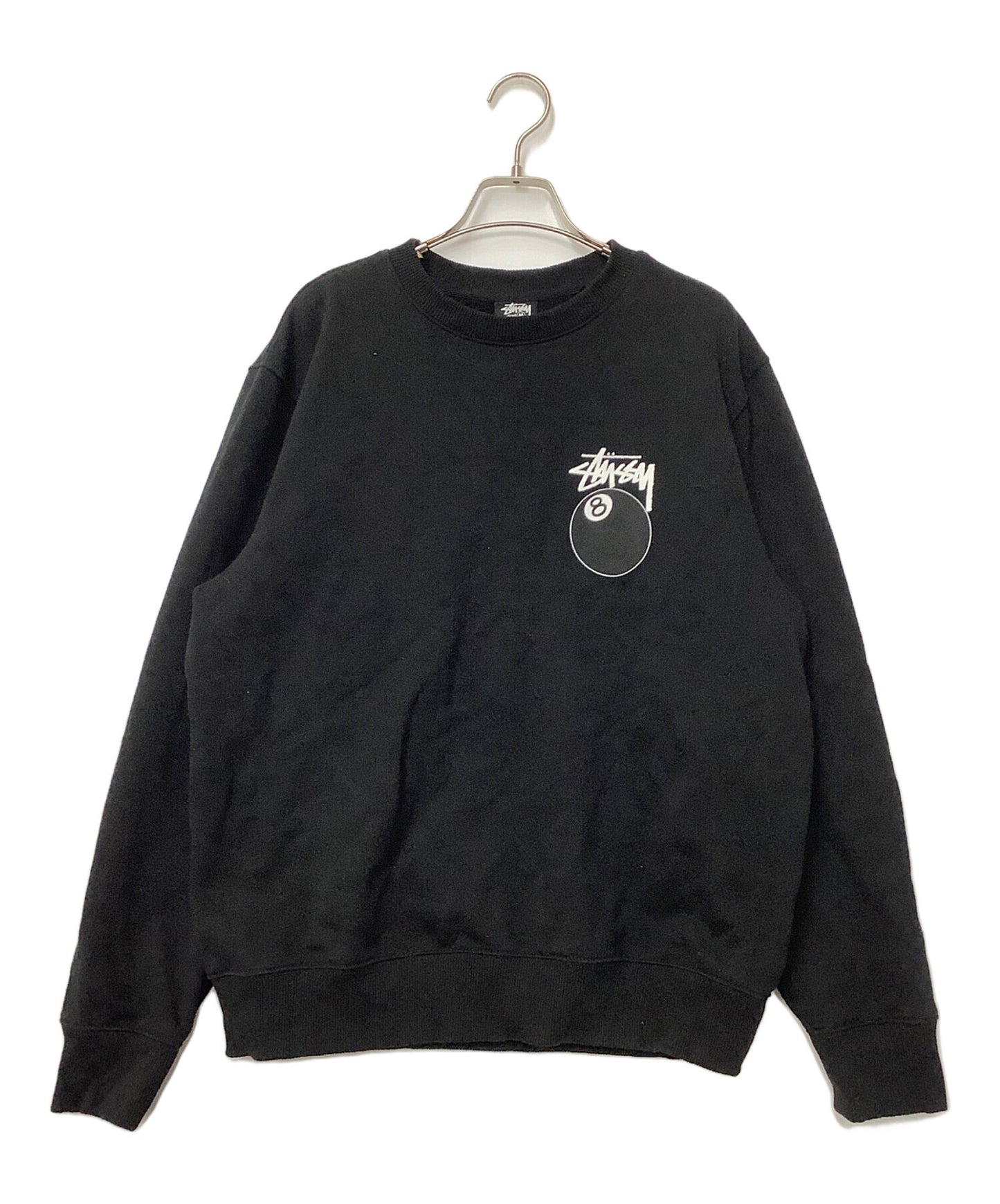 [Pre-owned] stussy 8-ball printed sweatshirt J30000SAS21