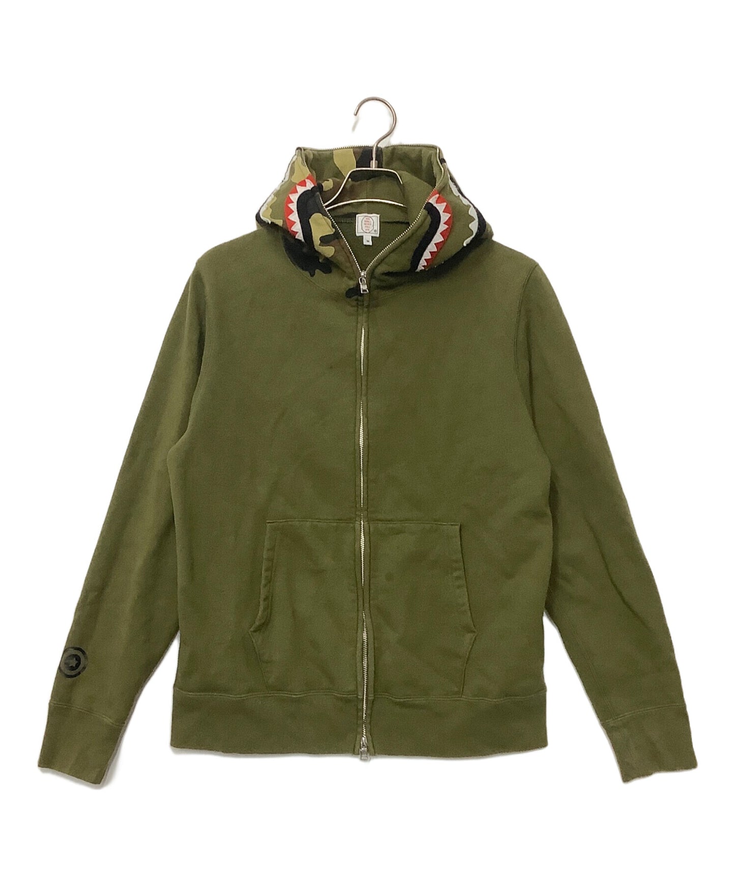 [Pre-owned] A BATHING APE 1st Shark Full Zip Hoodie 001zpk701005m
