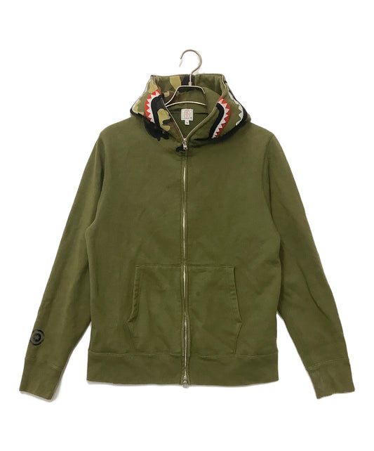 [Pre-owned] A BATHING APE 1st Shark Full Zip Hoodie 001zpk701005m