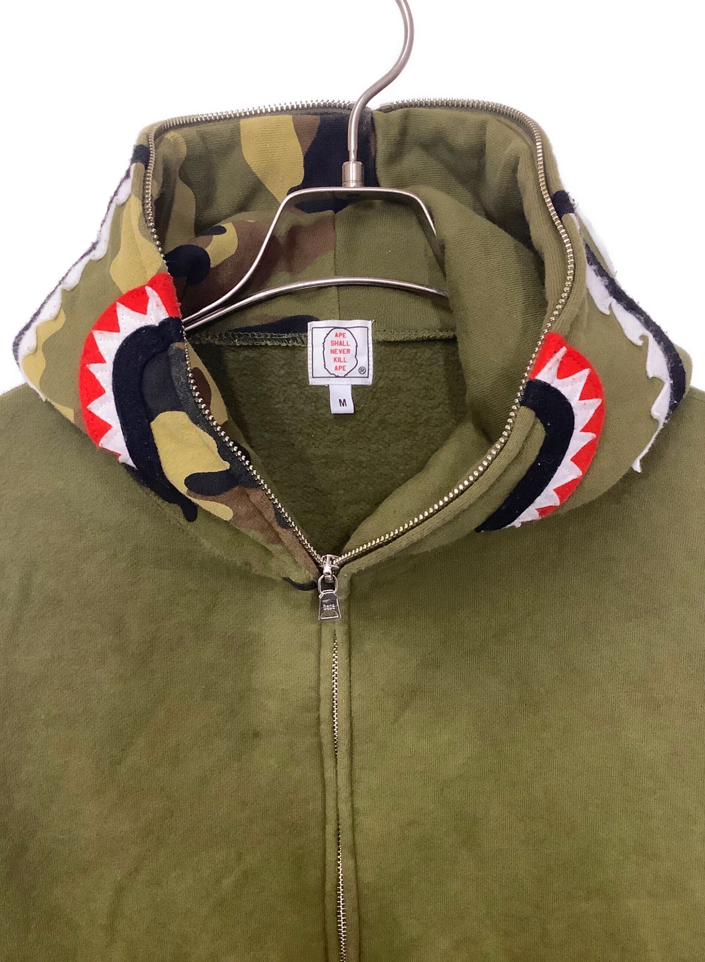 [Pre-owned] A BATHING APE 1st Shark Full Zip Hoodie 001zpk701005m