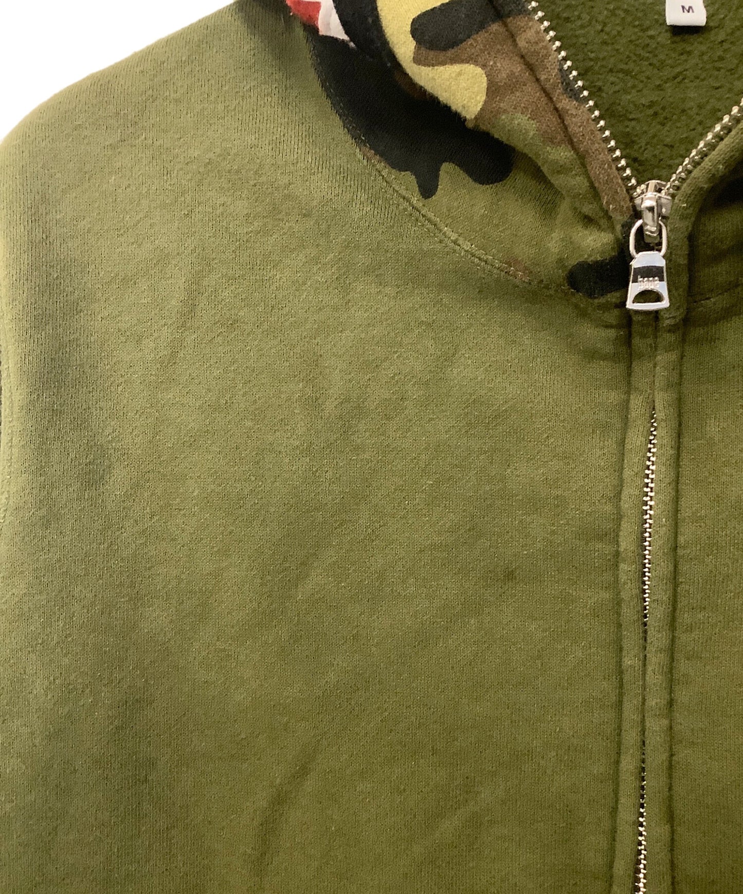 [Pre-owned] A BATHING APE 1st Shark Full Zip Hoodie 001zpk701005m