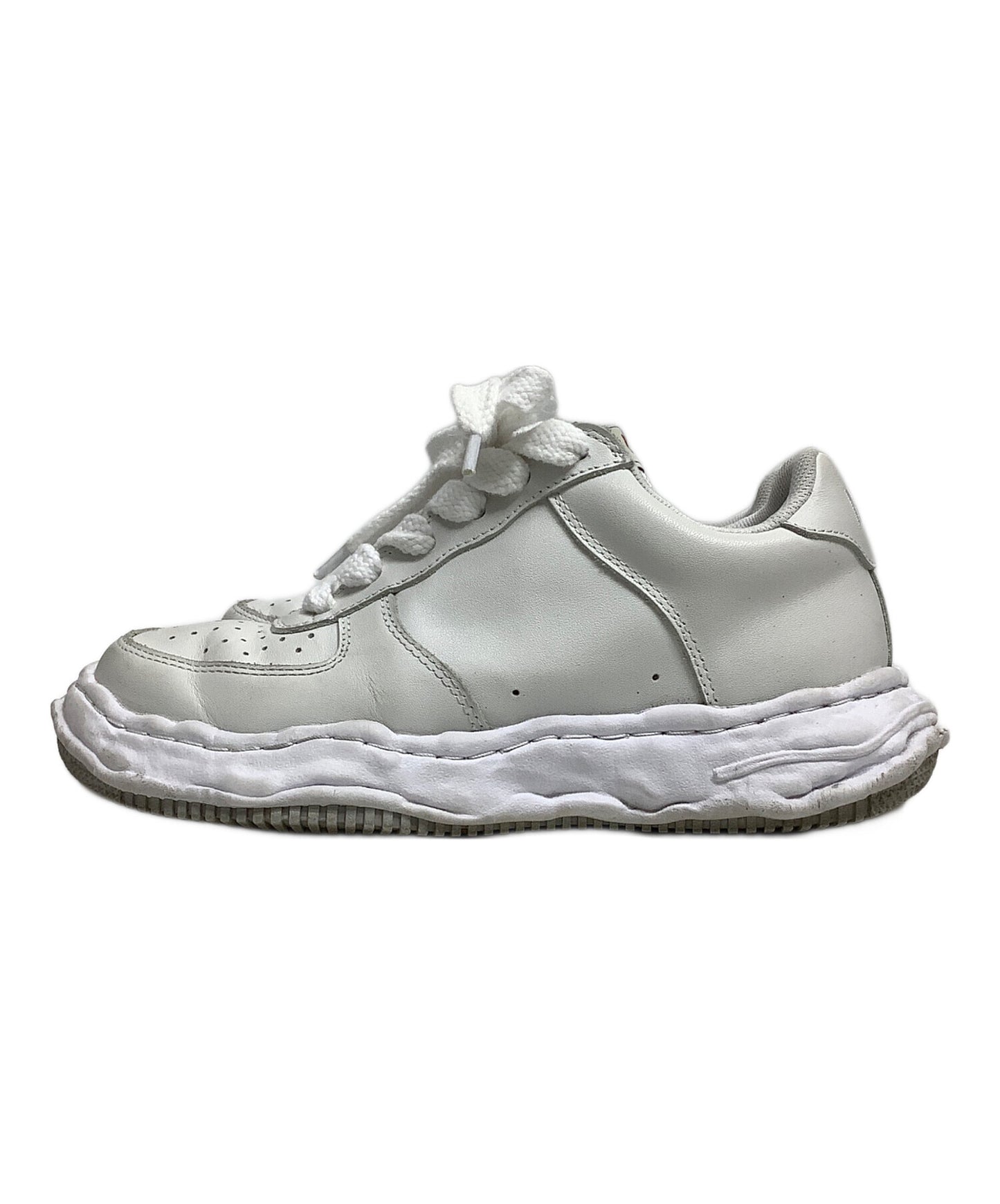 [Pre-owned] Maison MIHARA YASUHIRO WAYNE LOW LEATHER LOW TOP A07FW702