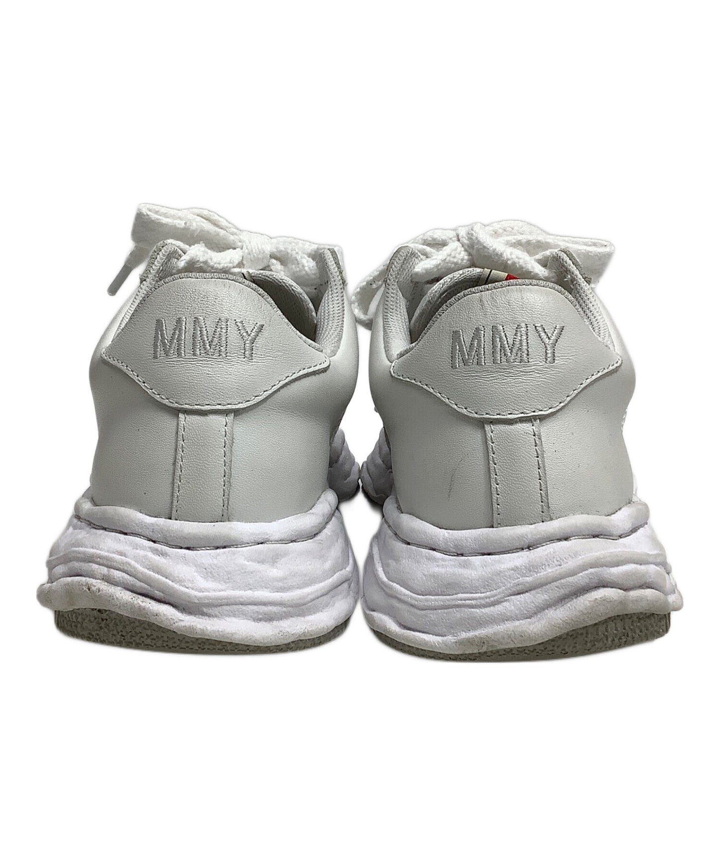 [Pre-owned] Maison MIHARA YASUHIRO WAYNE LOW LEATHER LOW TOP A07FW702