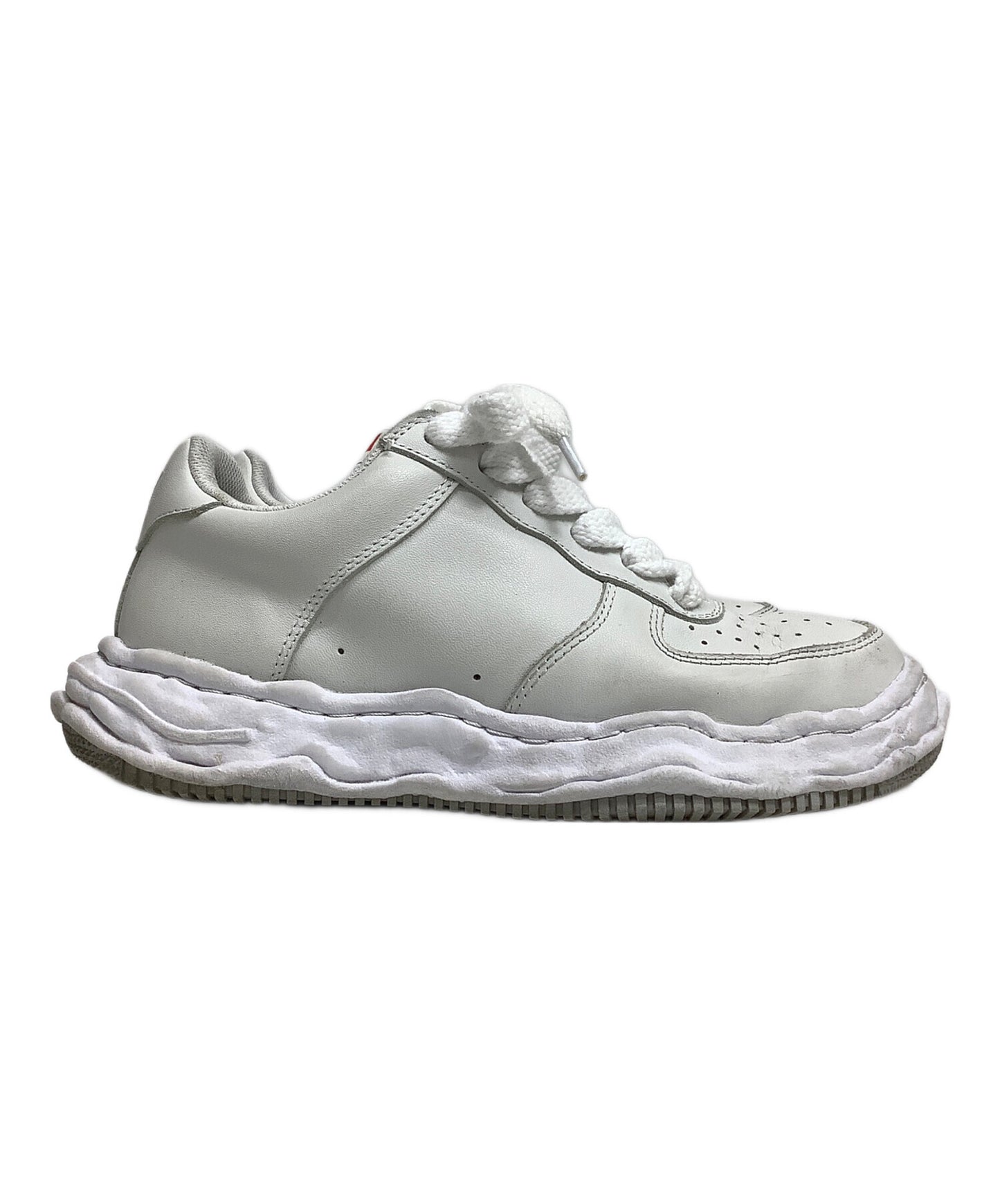 [Pre-owned] Maison MIHARA YASUHIRO WAYNE LOW LEATHER LOW TOP A07FW702