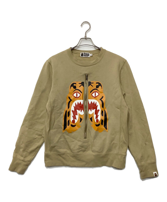 [Pre-owned] A BATHING APE Half Zip Sweatshirt 001SWK301006M