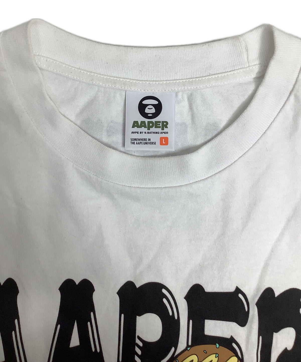 [Pre-owned] A BATHING APE short-sleeved cut-and-sew AAPTEM1220XXM