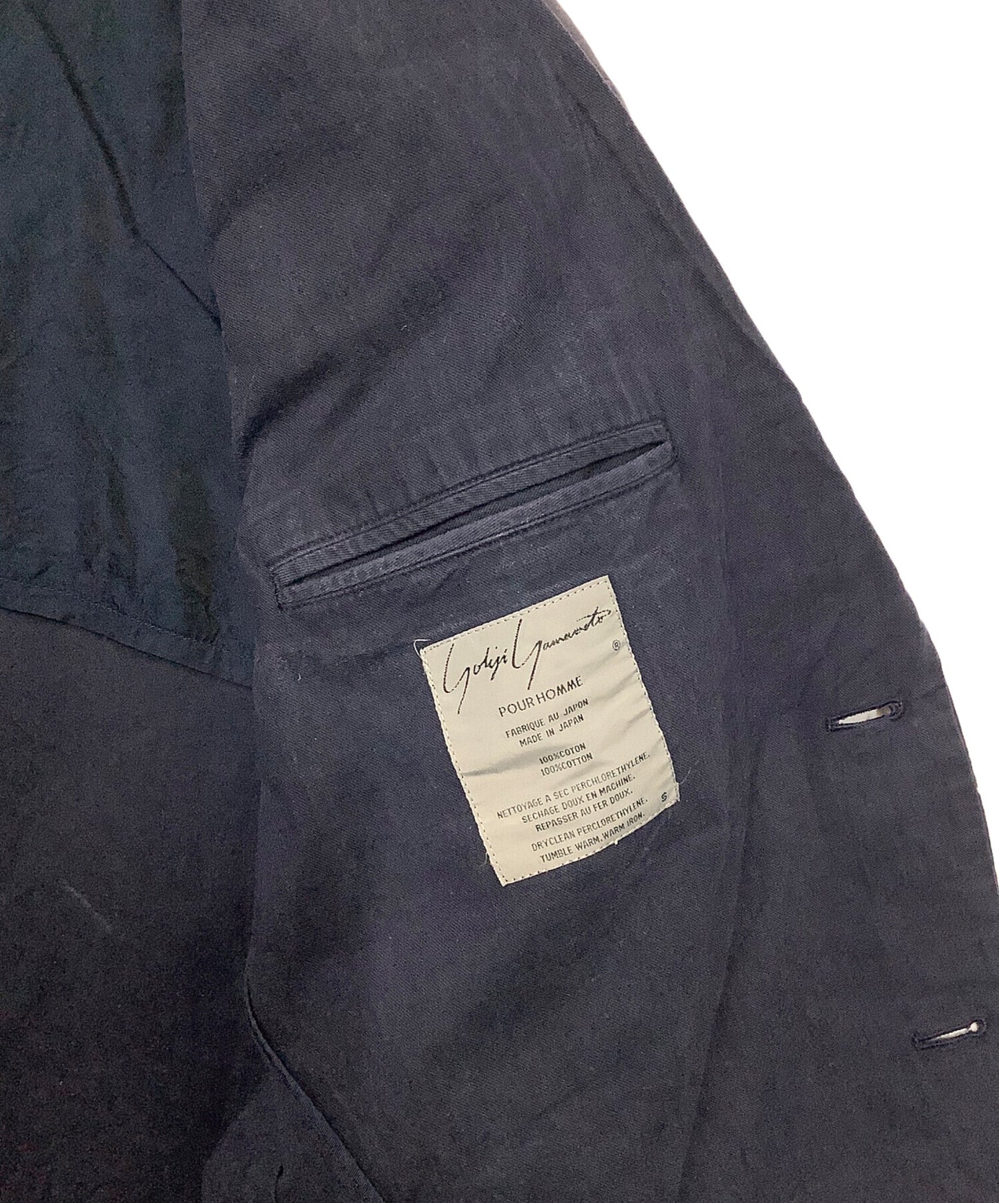 [Pre-owned] Yohji Yamamoto pour homme tailored jacket