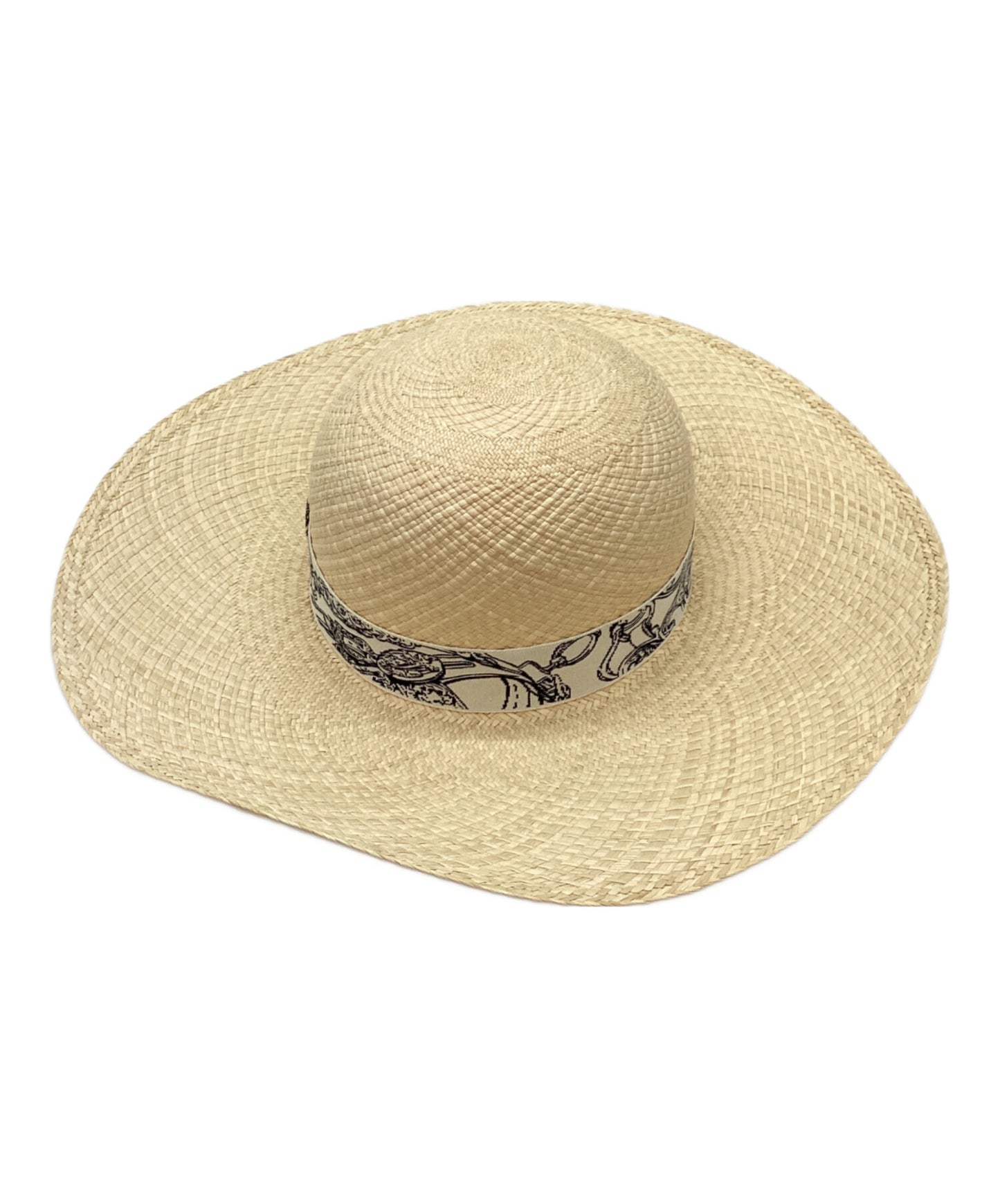 [Pre-owned] HERMES straw hat