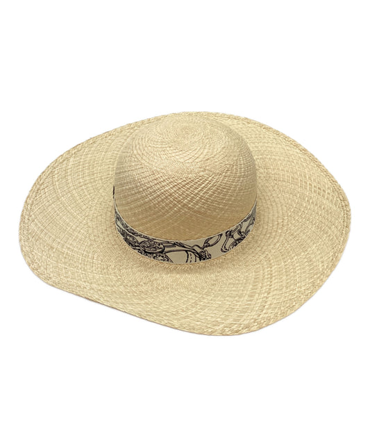 [Pre-owned] HERMES straw hat