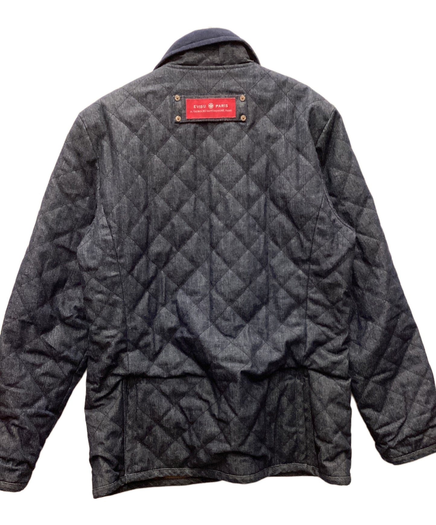 [Pre-owned] EVISU Quilted denim jacket