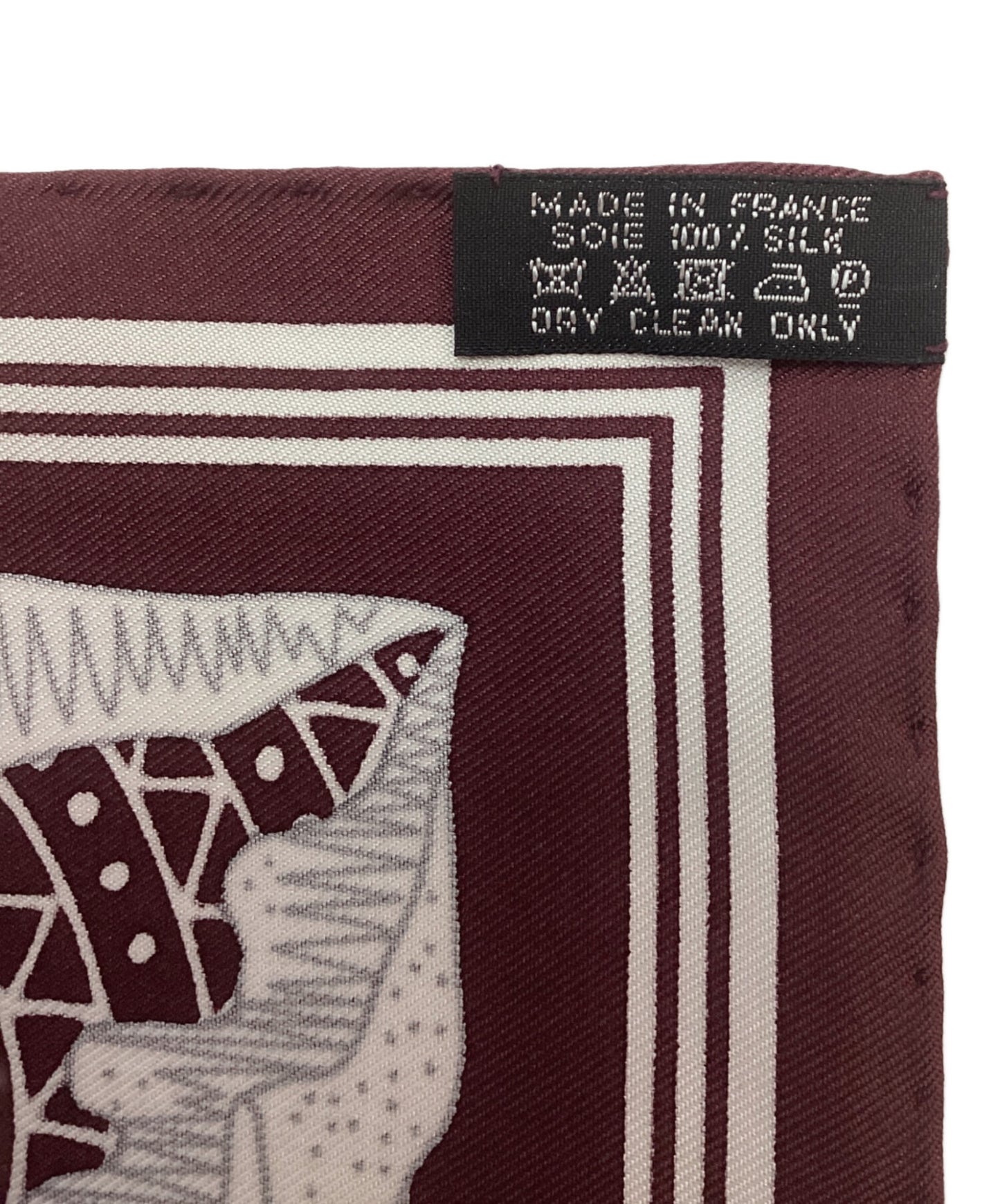 [Pre-owned] HERMES silk scarf