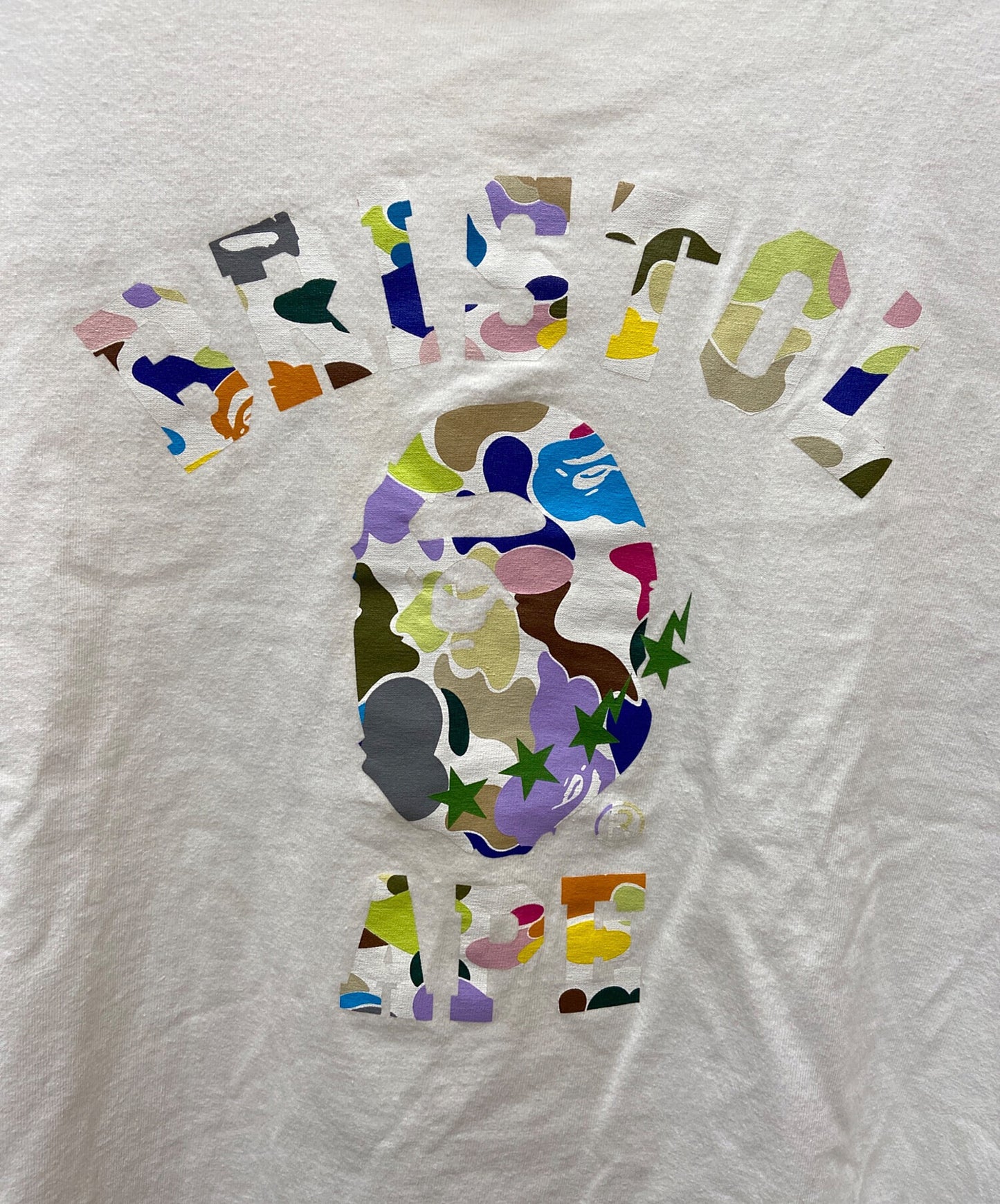 [Pre-owned] A BATHING APE short-sleeved T-shirt