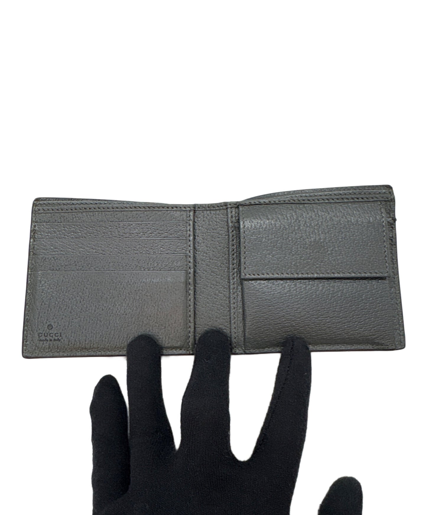 [Pre-owned] GUCCI Bifold Wallet / New Basket 701417