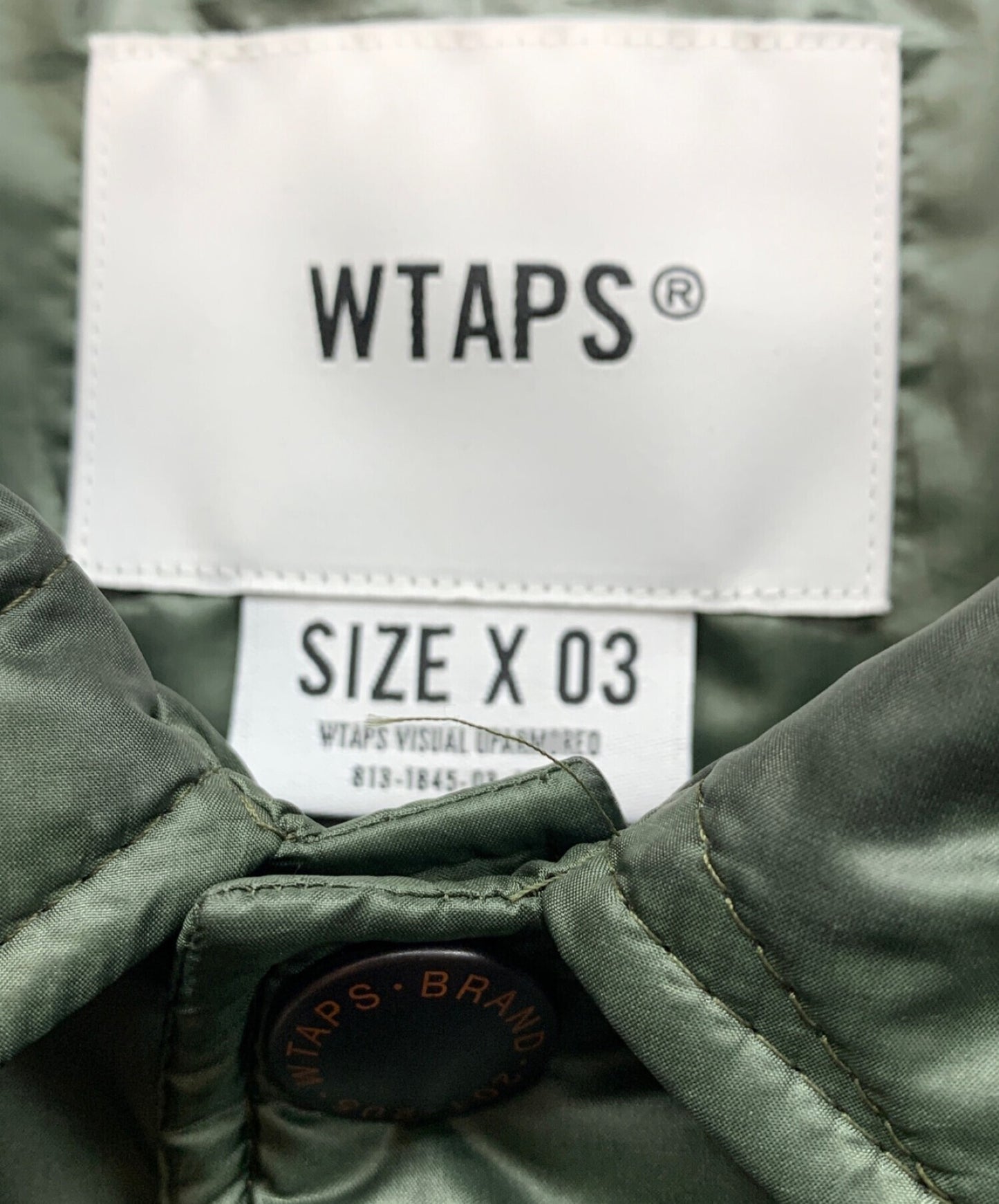 [Pre-owned] WTAPS quilted jacket 222TQDT JKM05