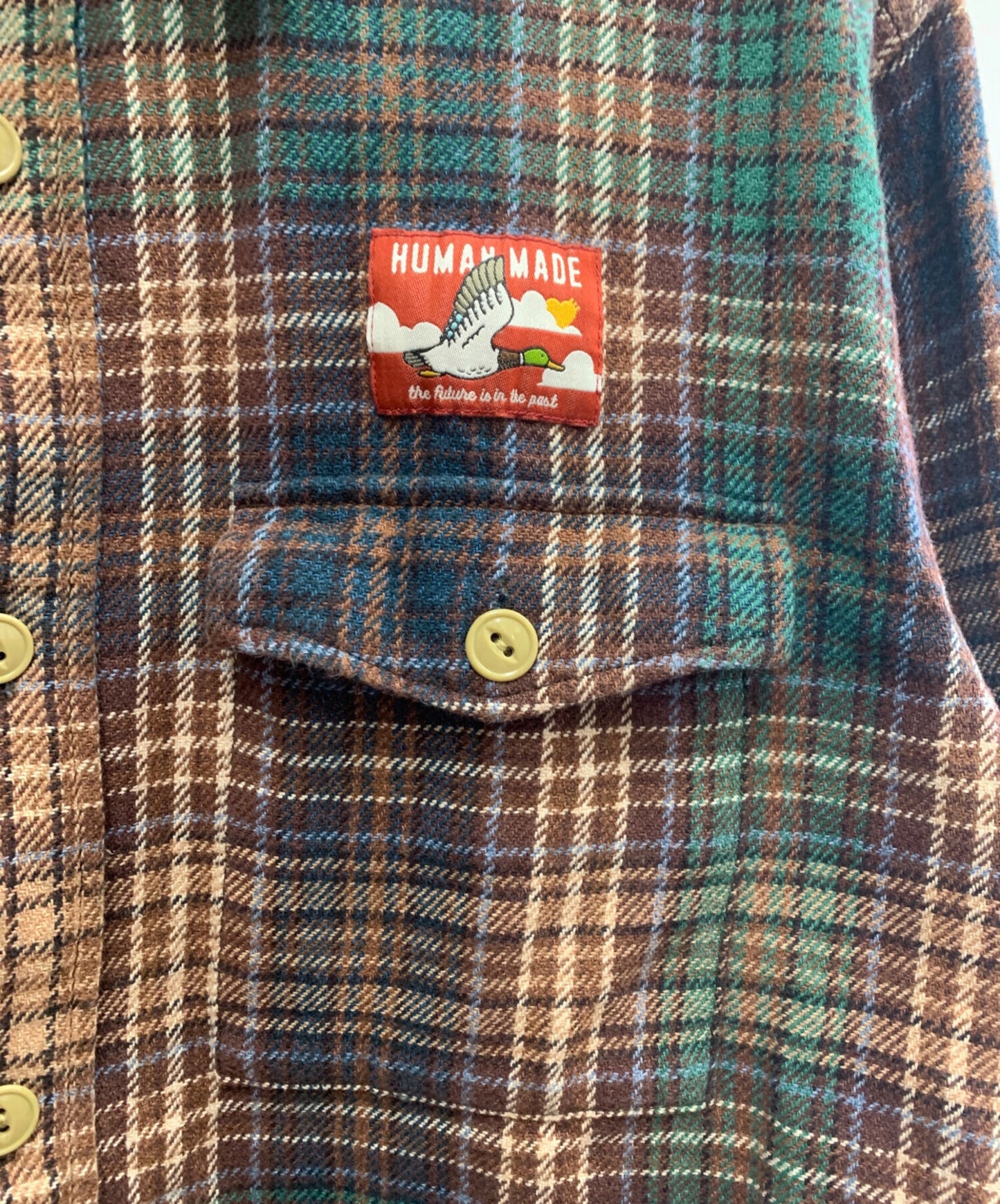 [Pre-owned] HUMAN MADE long-sleeved shirt HM29SH013