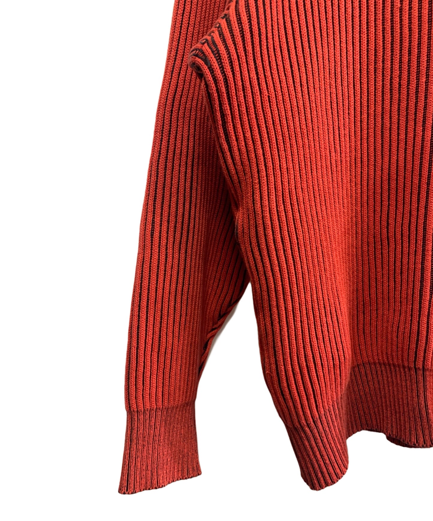 [Pre-owned] ISSEY MIYAKE ISSEY MIYAKE 80's rib-knit polo shirt, brush tag XM07303AT