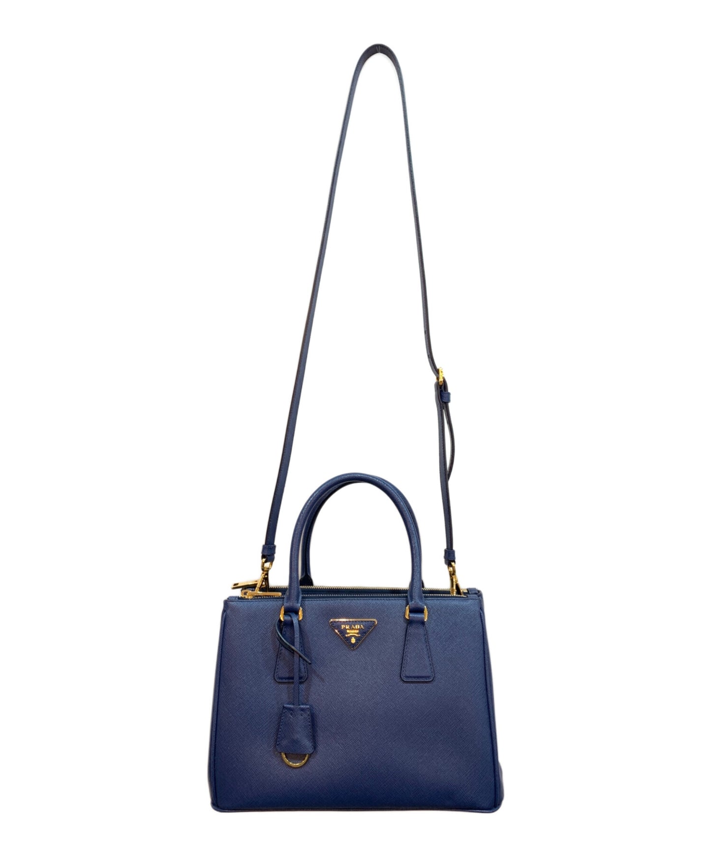 [Pre-owned] PRADA Galleria Saffiano leather medium bag 1BA863