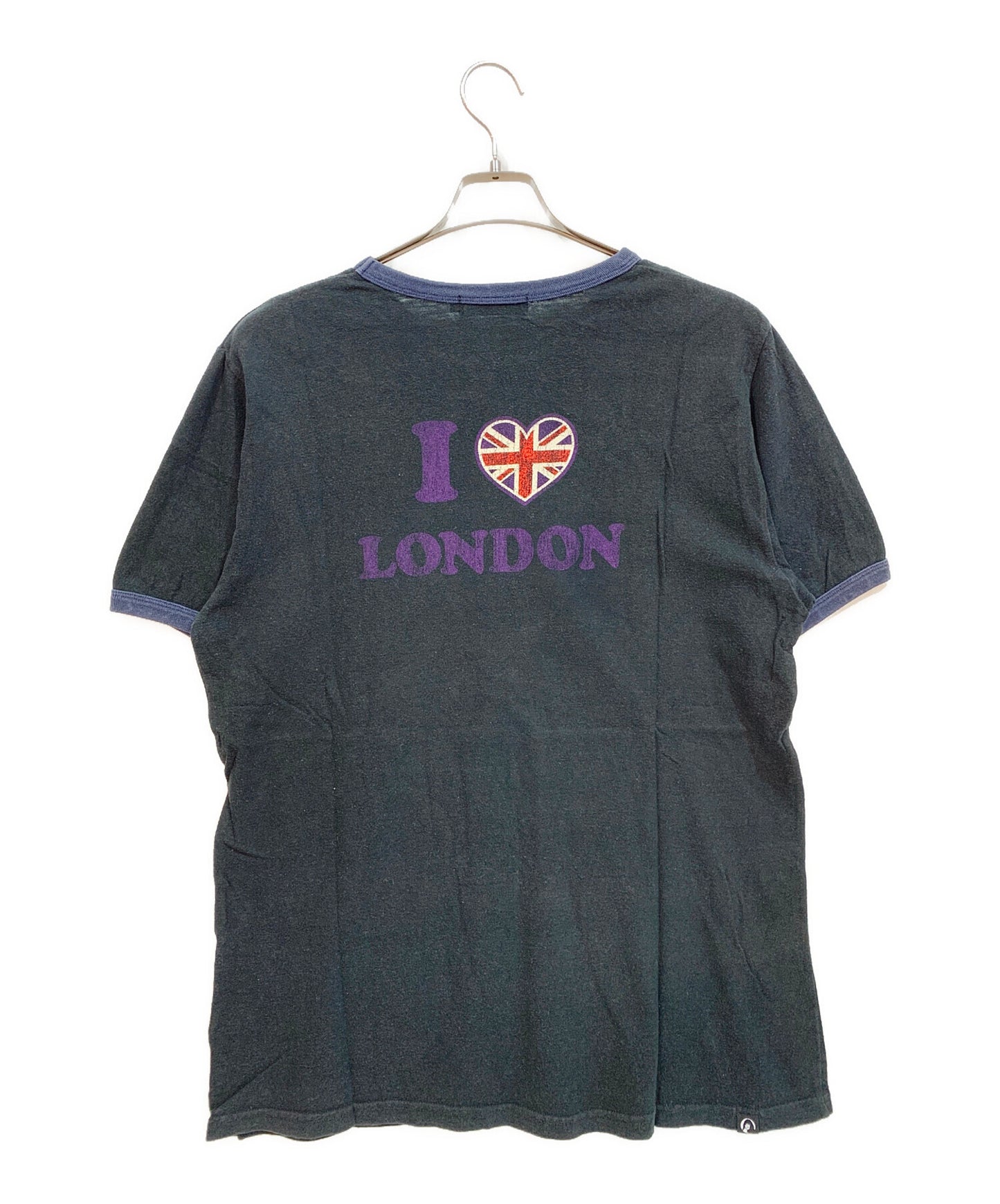 [Pre-owned] Hysteric Glamour ringer T-shirt