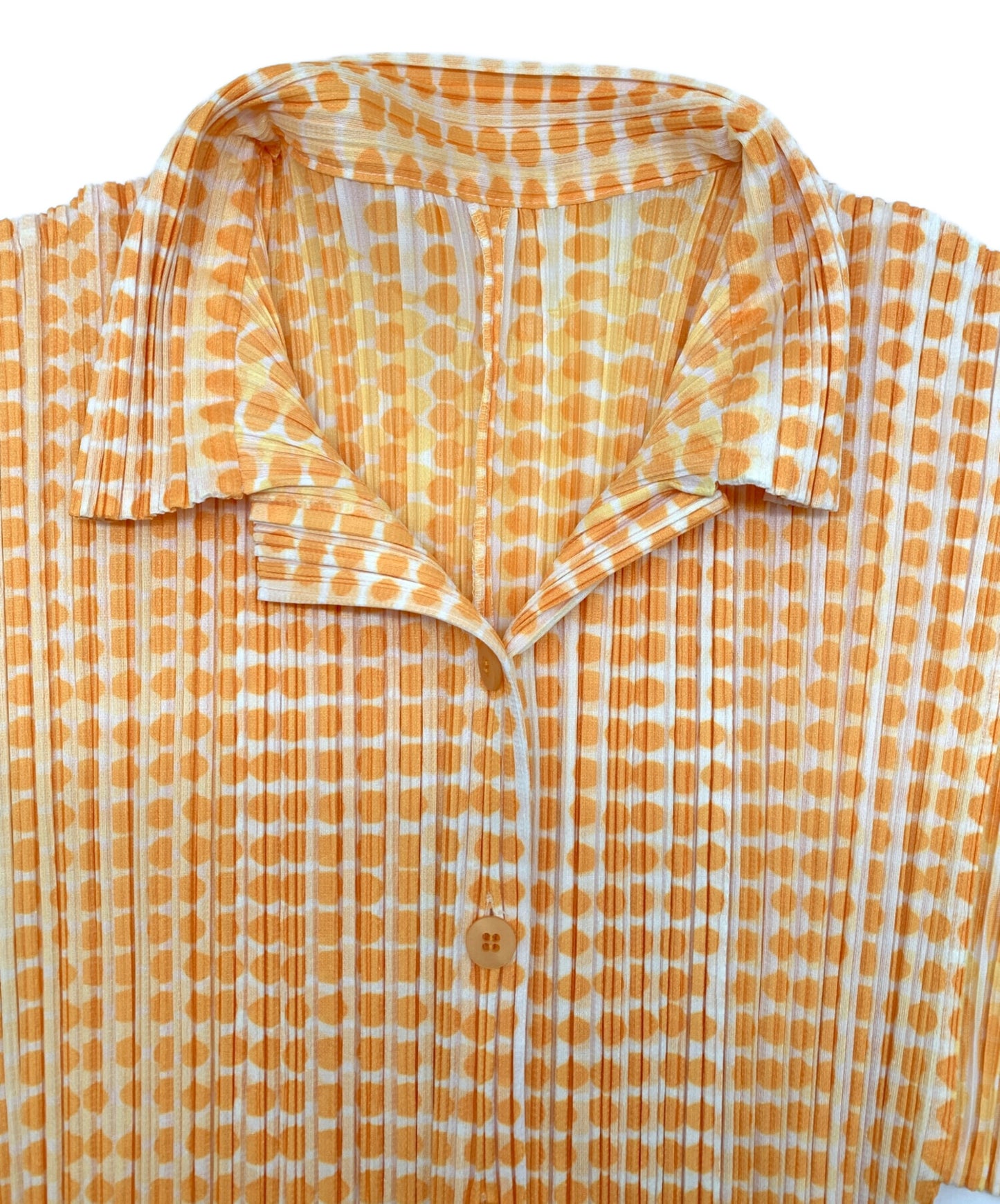 [Pre-owned] PLEATS PLEASE pleated shirt PP12-JJ512